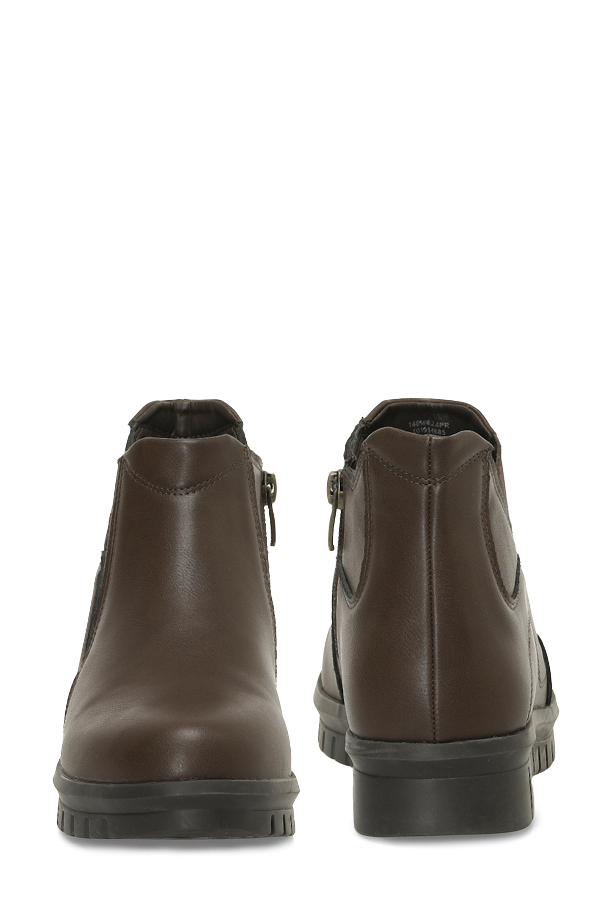 Polaris Polaris 166598.Z4PR Kahverengi Kadın Düz Bot Flo'da! Kahverengi - 6. görsel