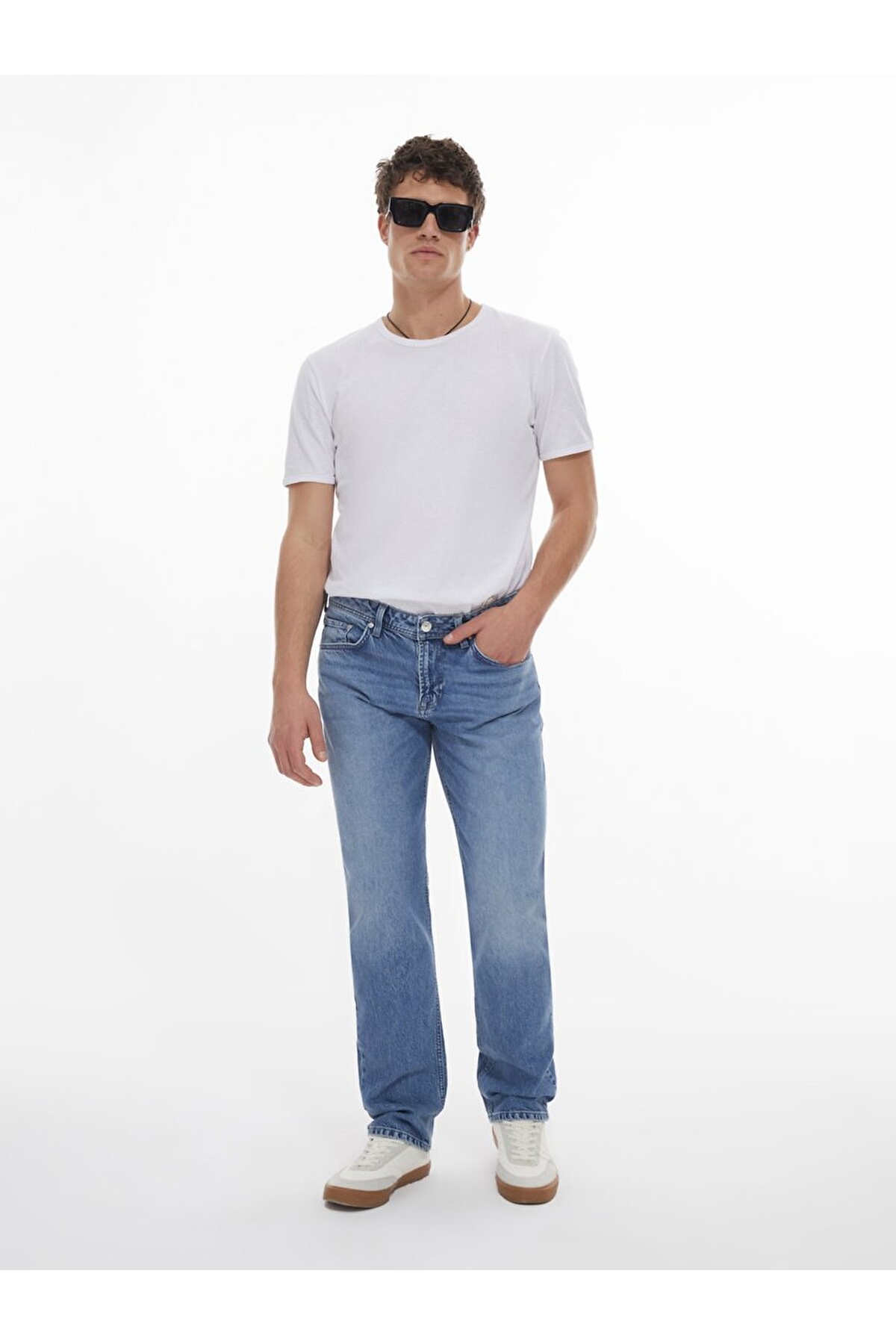 Paul X Normal Bel Düz Paça Comfort Jean Pantolon