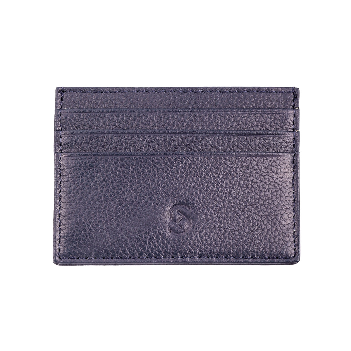 HatemoğluLacivert Floter Deri Kartvizitlik