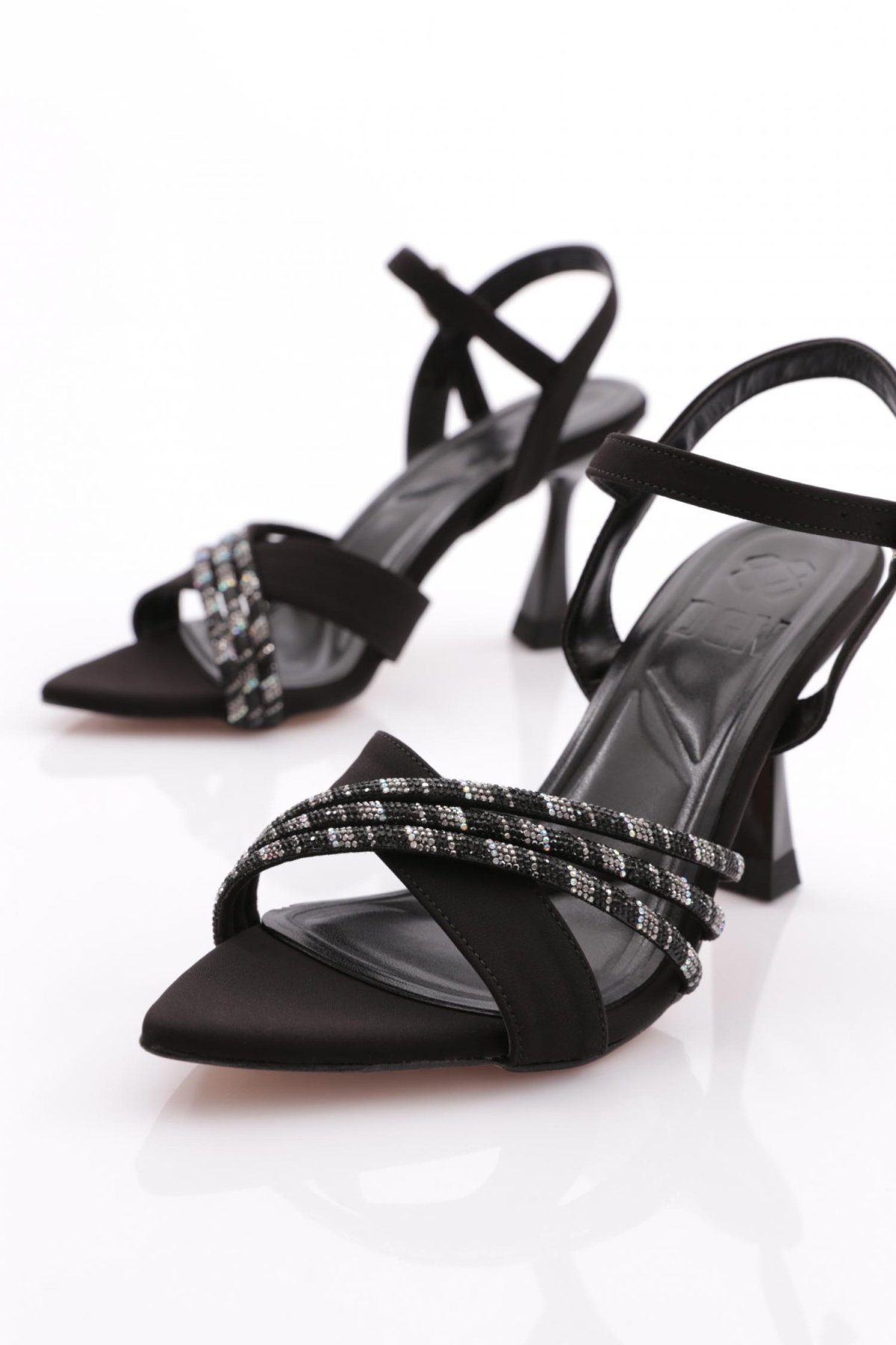 Pm161-K110 Kadin Bilekten Bağlamali Topuklu Ayakkabi - Görsel 5