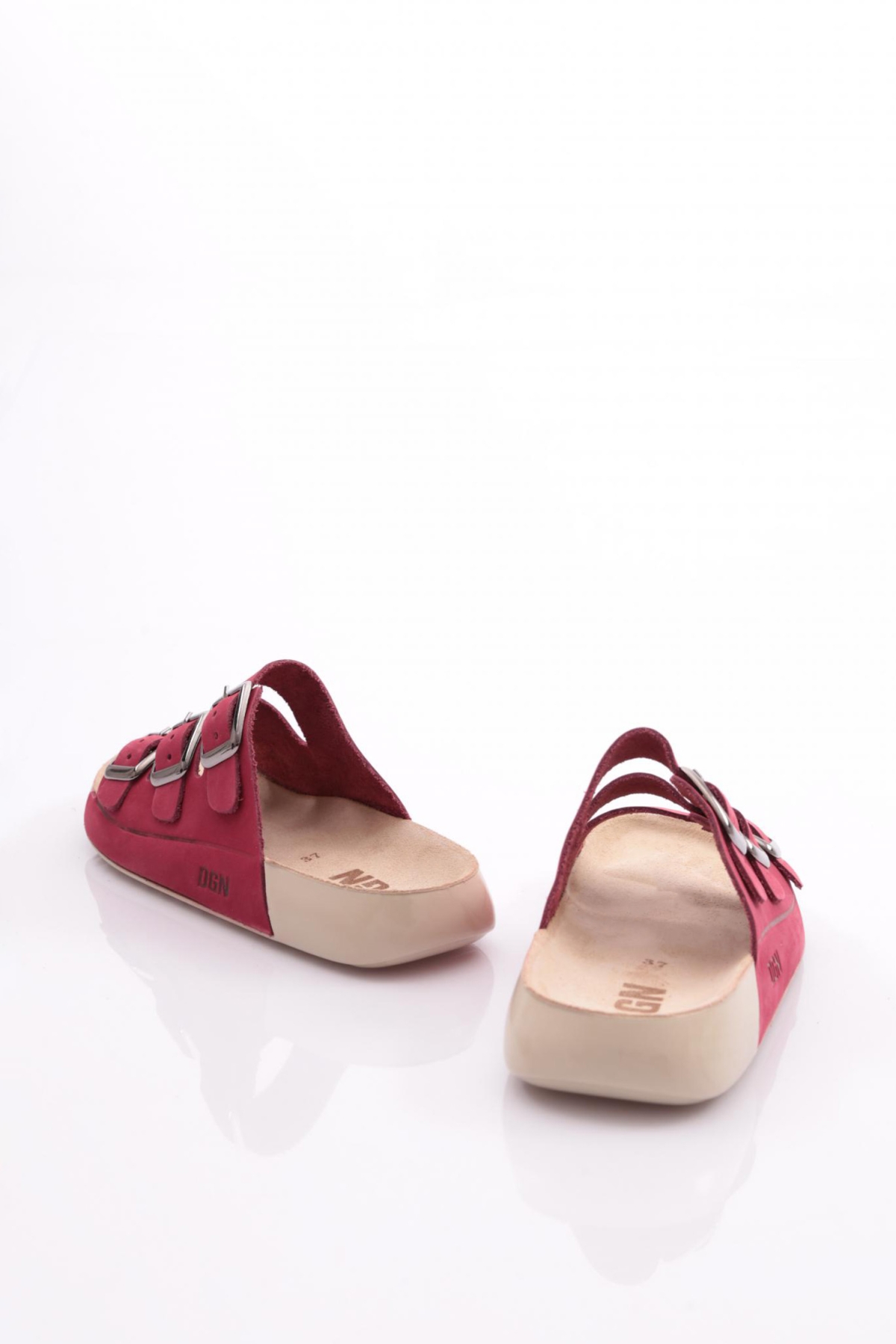 P29 Kadin Tokali Üç Bantli Terlik - Görsel 4