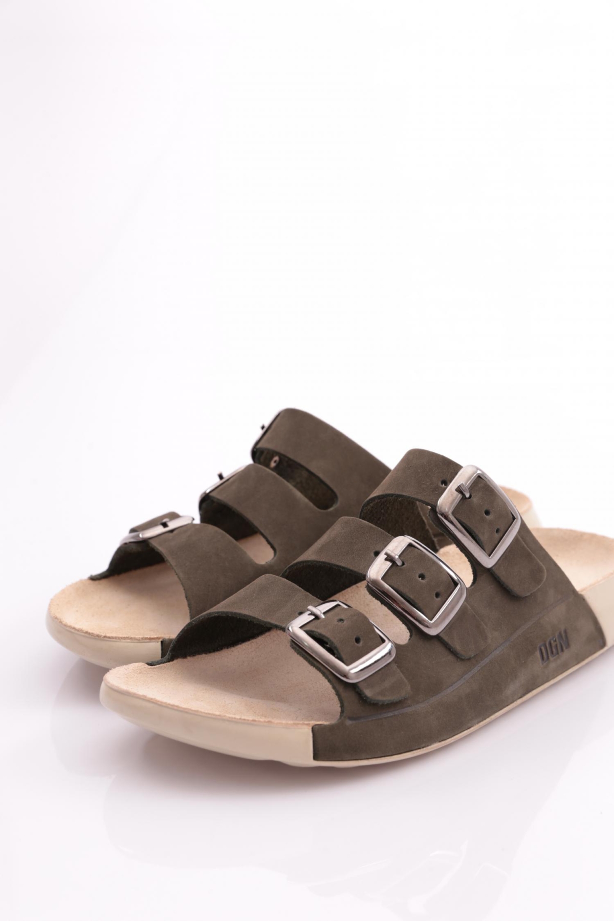 P29 Kadin Tokali Üç Bantli Terlik - Görsel 5