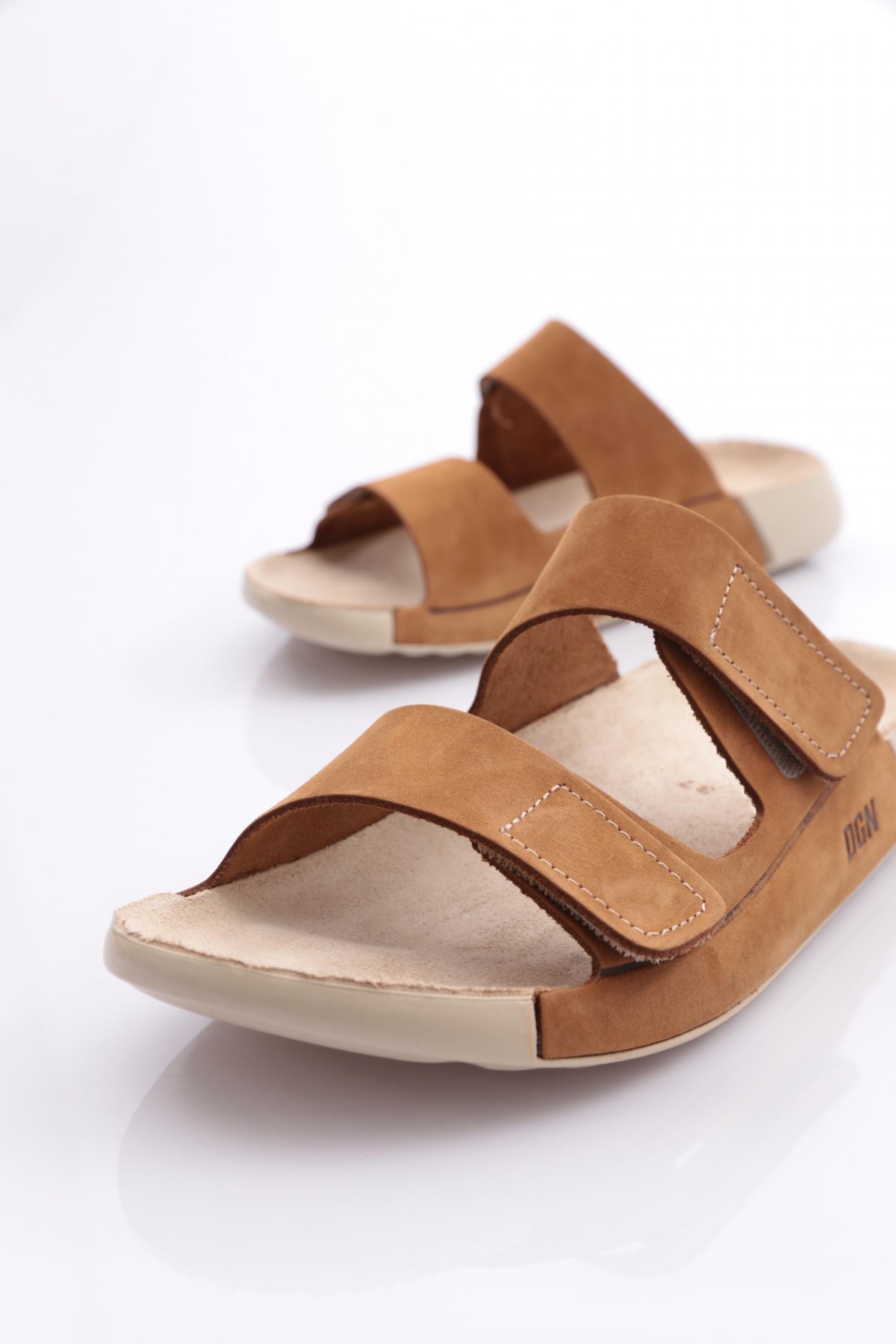 P27 Kadin Çift Bantli Terlik - Görsel 5