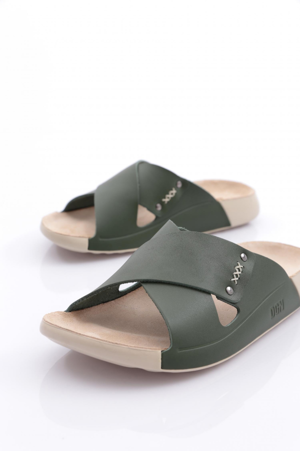 P26 Kadin Çapraz Bantli Terlik - Görsel 5