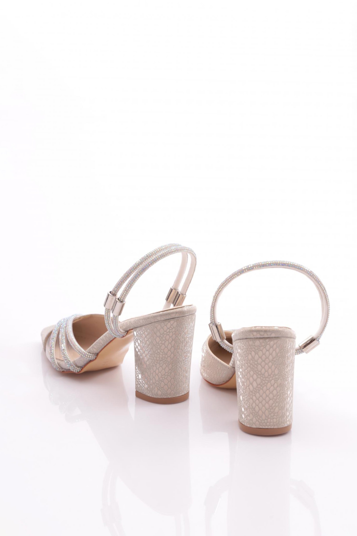 Pm309-K305 Kadin Bilekten Geçirmeli Topuklu Abiye Ayakakbi - Görsel 4