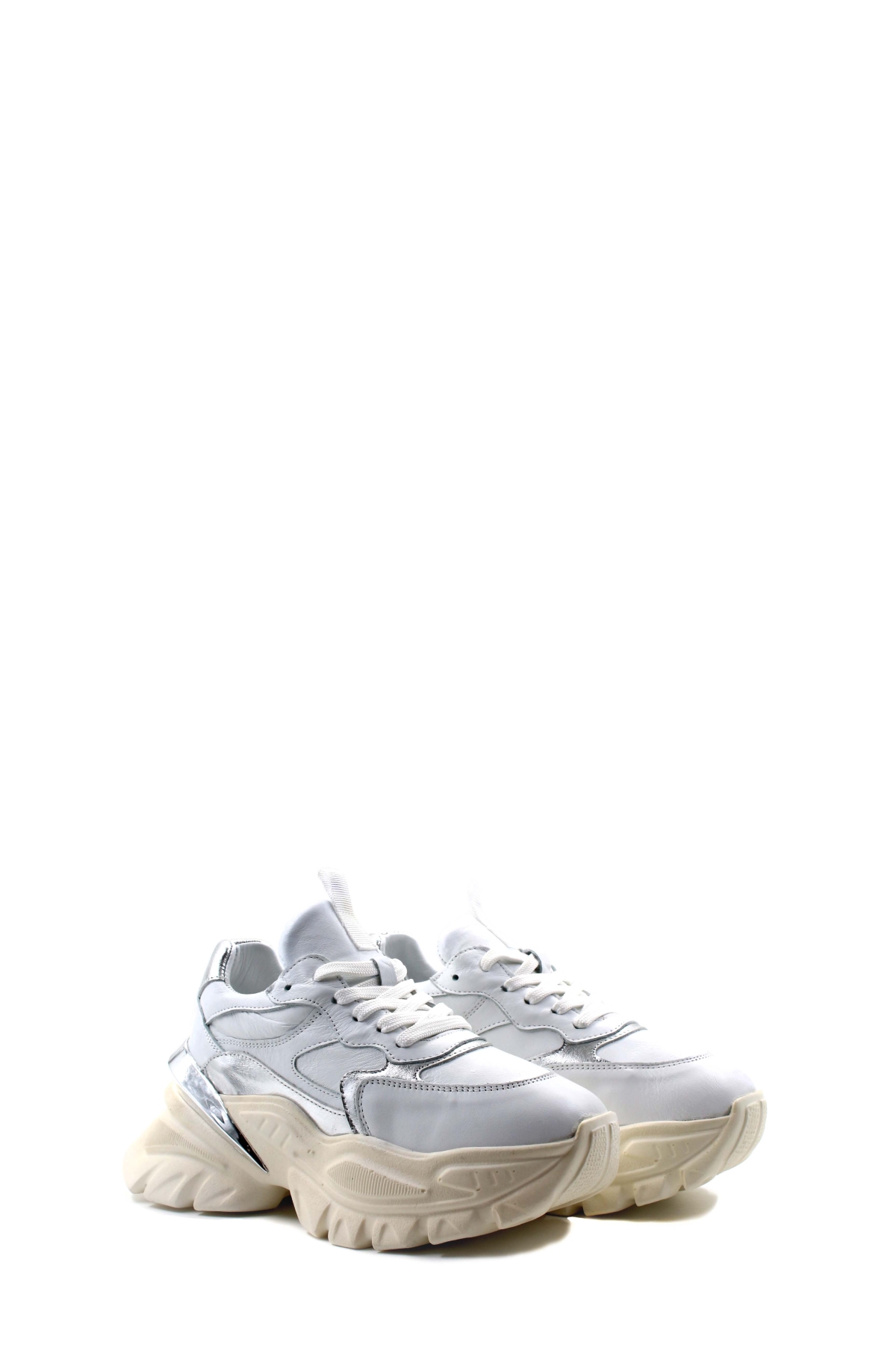 Hakiki Deri Kadın Casual Ayakkabı 167ZAA4-5 - Görsel 5