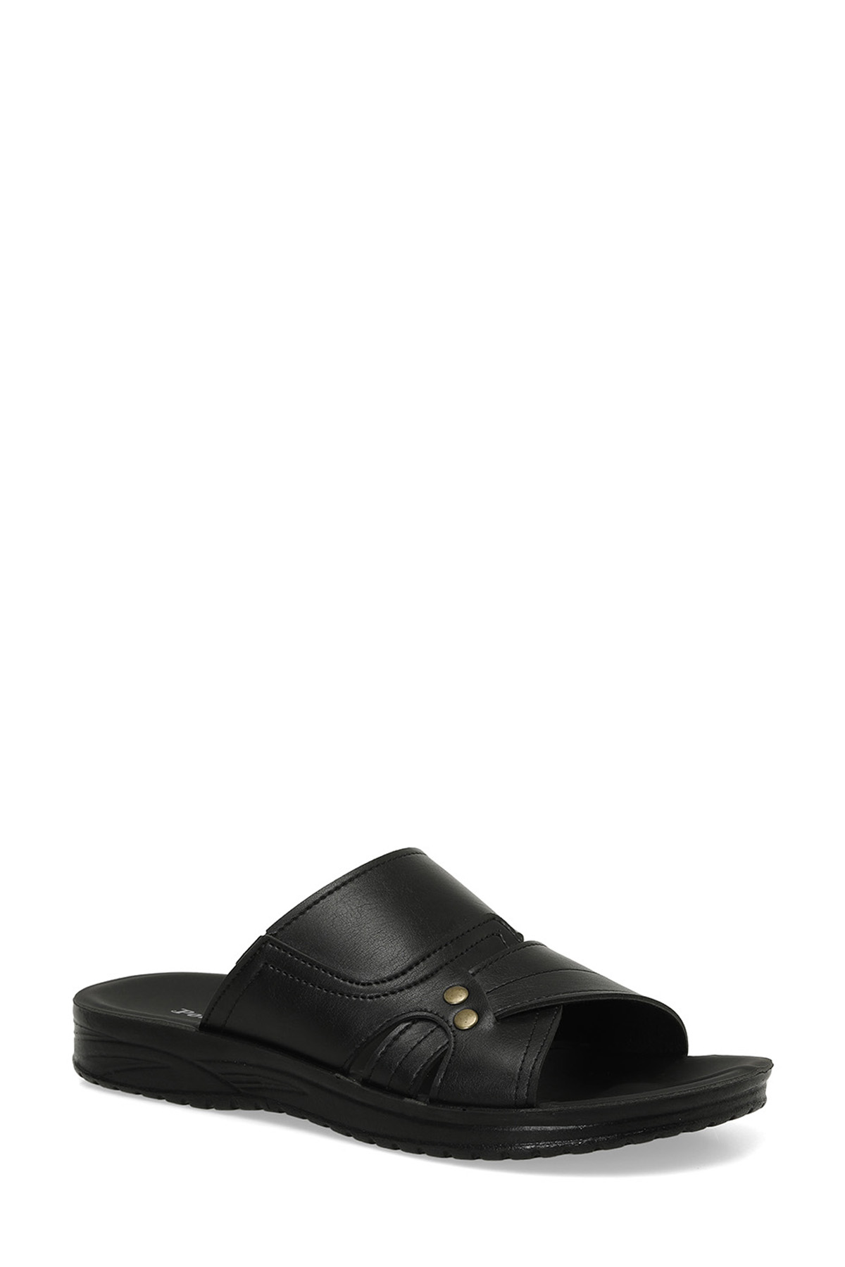 608015.M4PR Siyah Erkek Terlik - Görsel 3