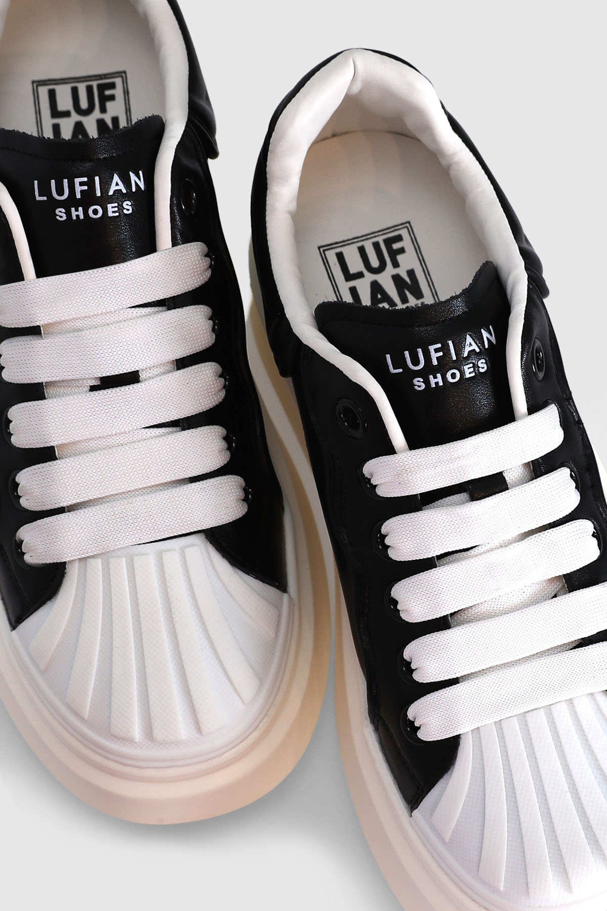 121230023 Glorı Sneaker Unisex Deri Spor Ayakkabı - Görsel 3