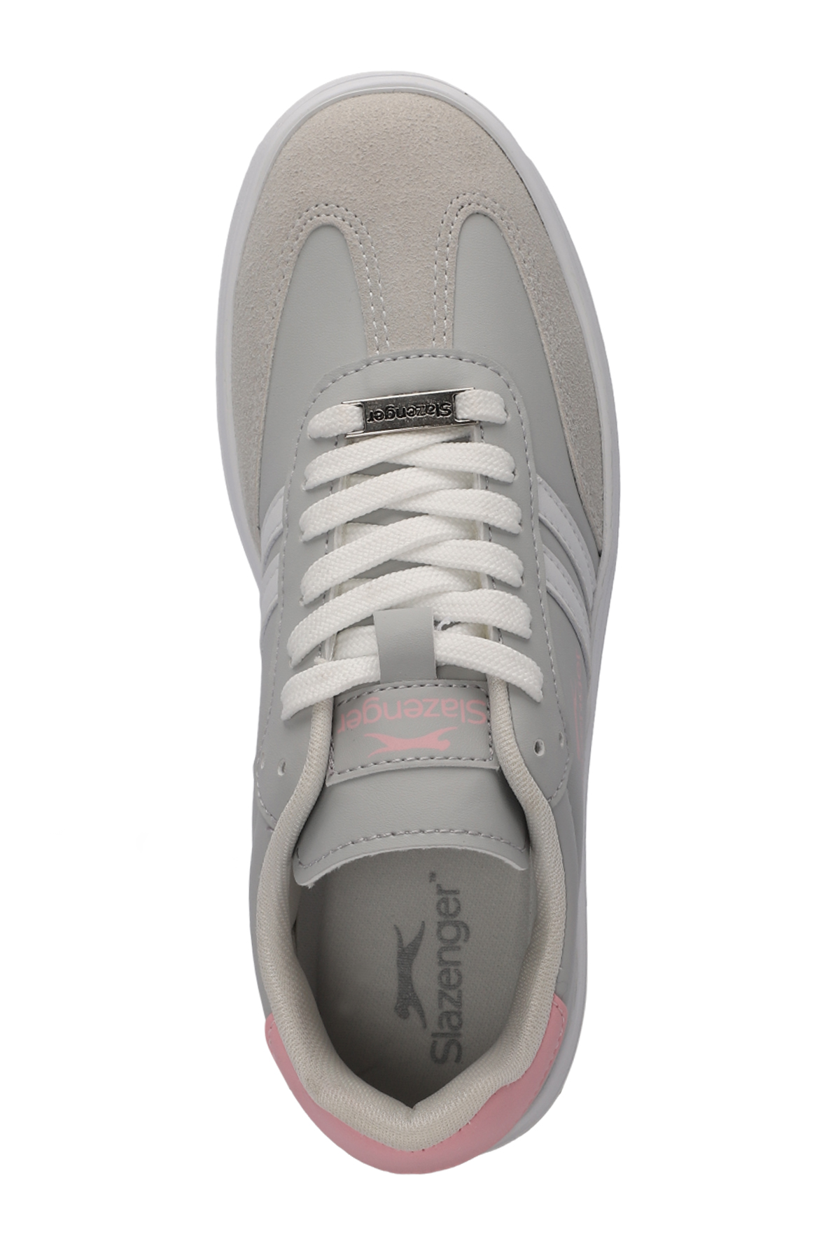 POUND I Kadın Sneaker Ayakkabı Gri / Pembe - Görsel 6