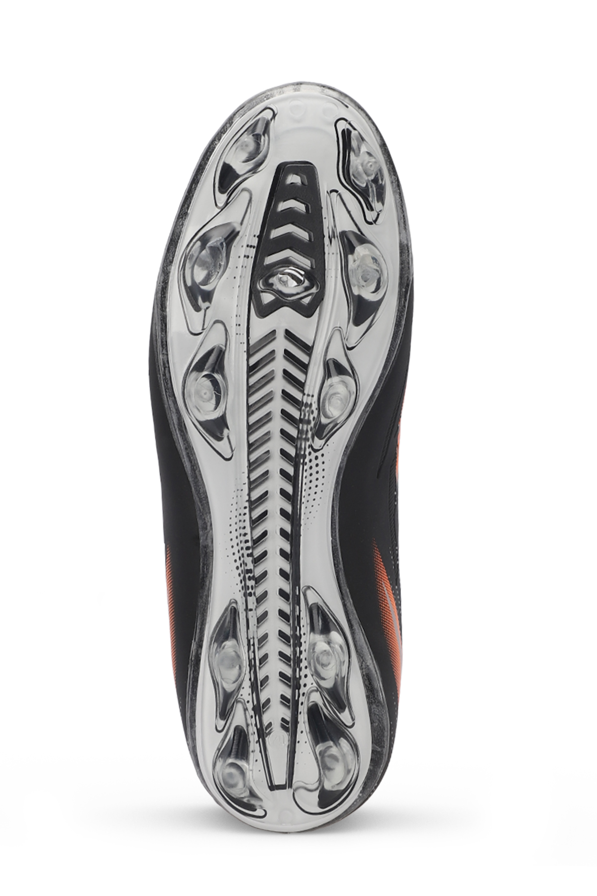 CAMBLY Erkek Futbol Ayakkabı Siyah / Turuncu - Görsel 8