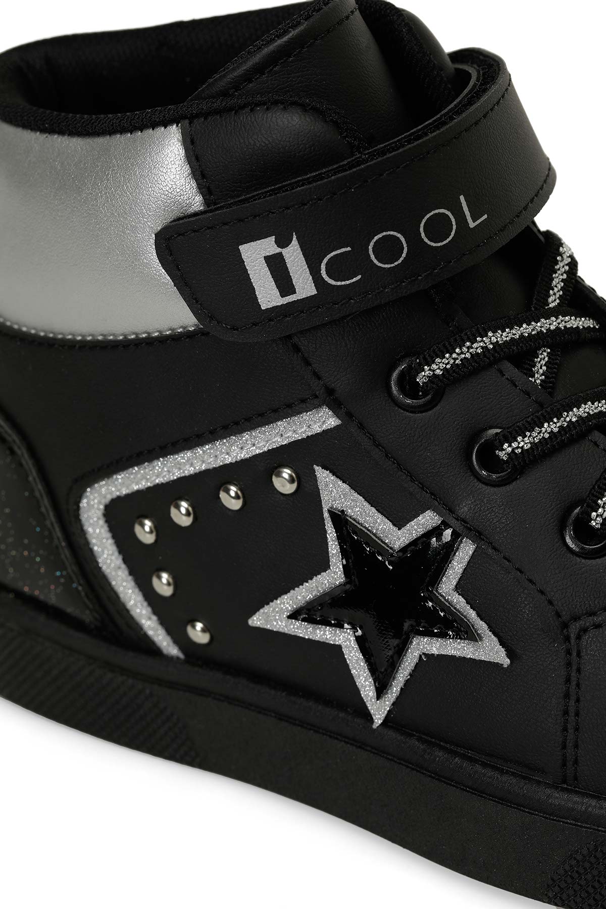 LODI HI F 4PR Siyah Kız Çocuk High Sneaker - Görsel 8