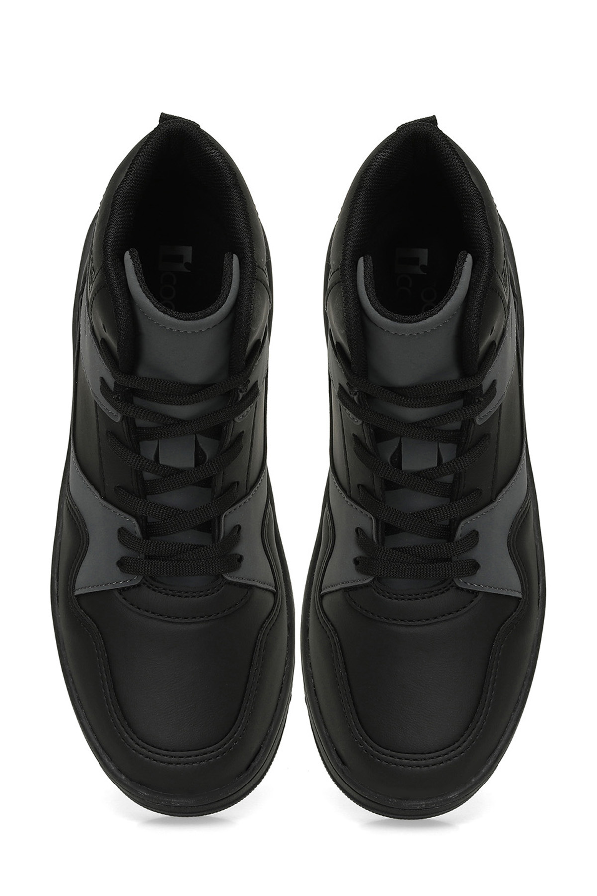 ASSONI G 4PR Siyah Erkek Çocuk High Sneaker - Görsel 5