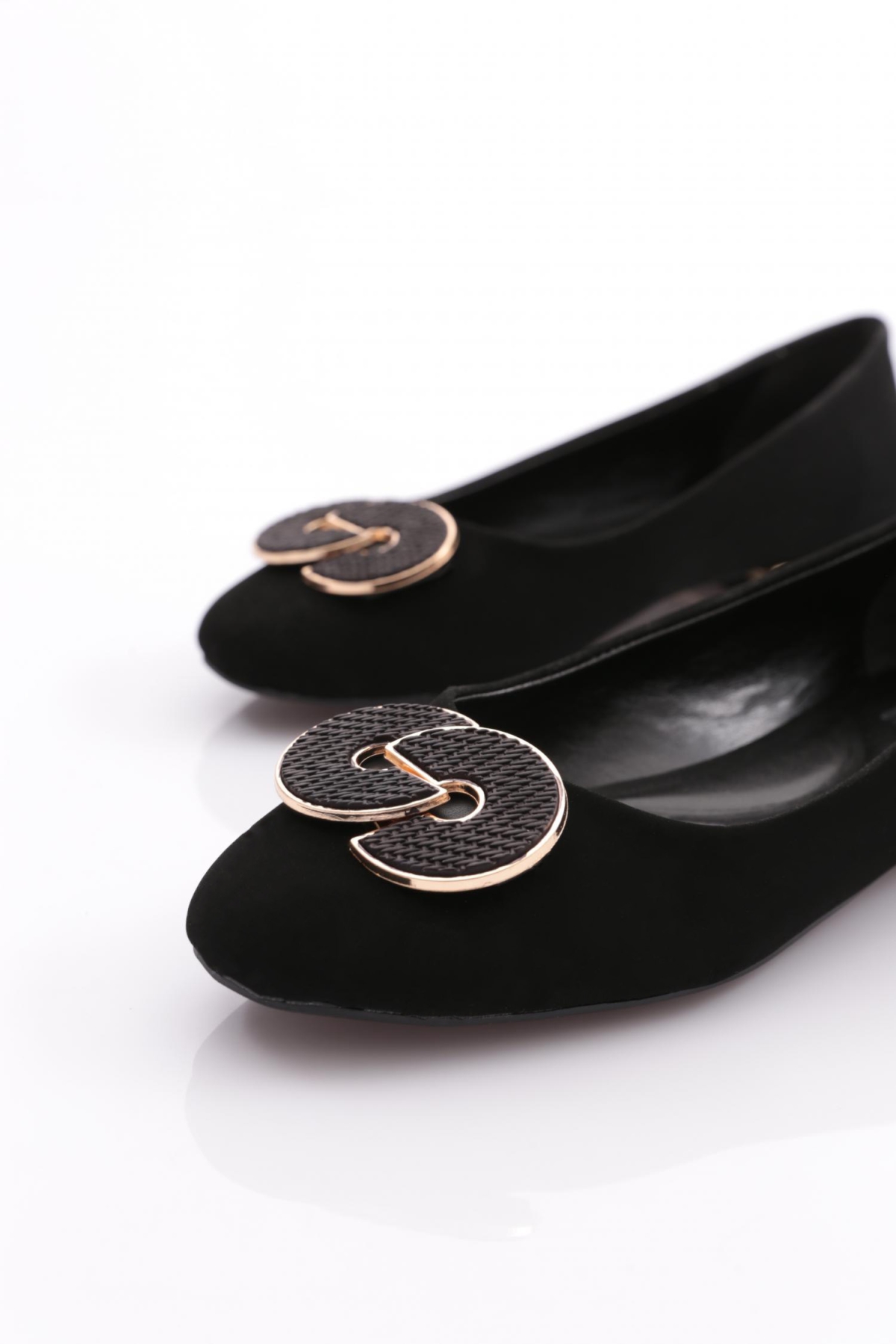 1830 Kadin Yuvarlak Tokali Babet - Görsel 5