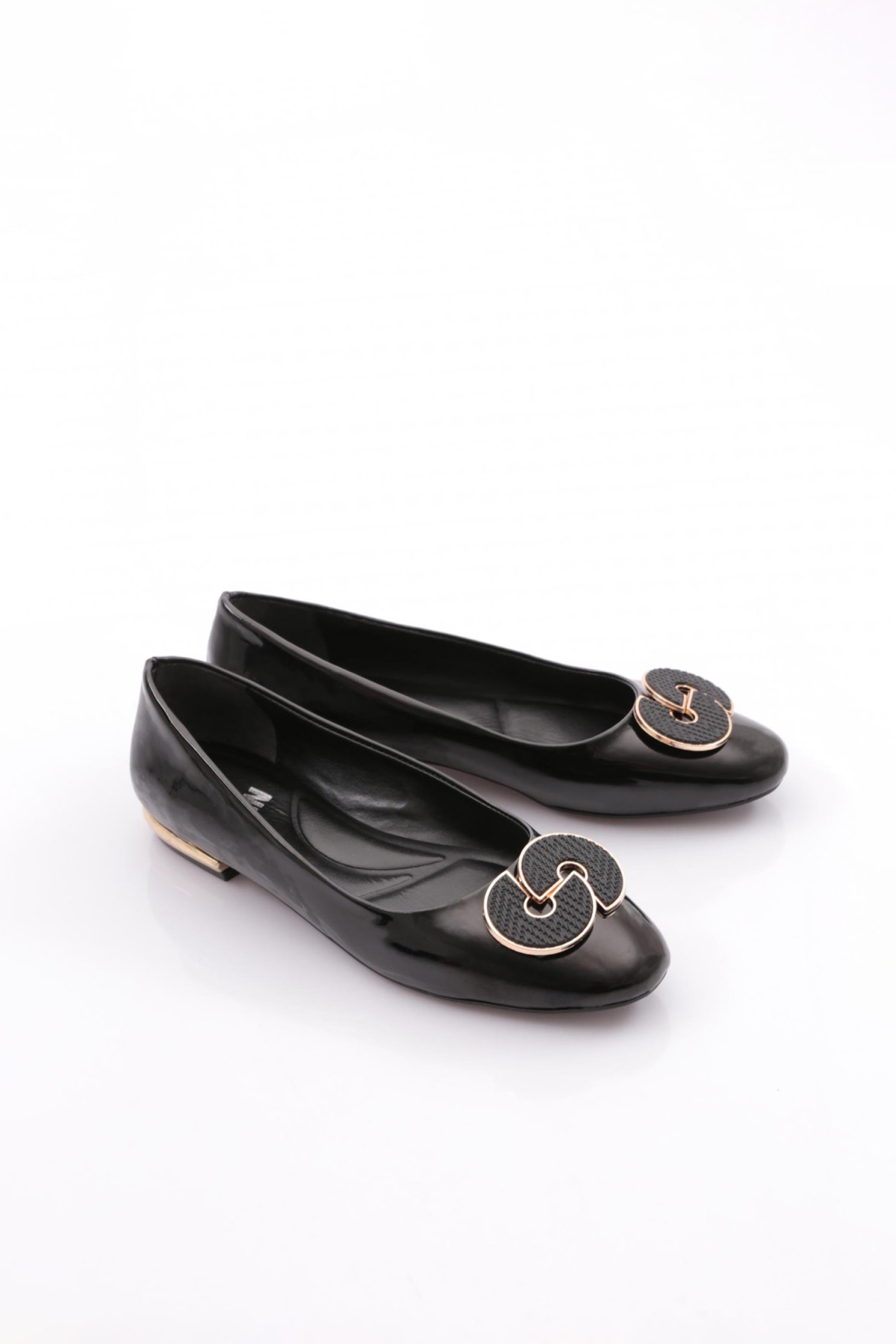 1830 Kadin Yuvarlak Tokali Babet - Görsel 3