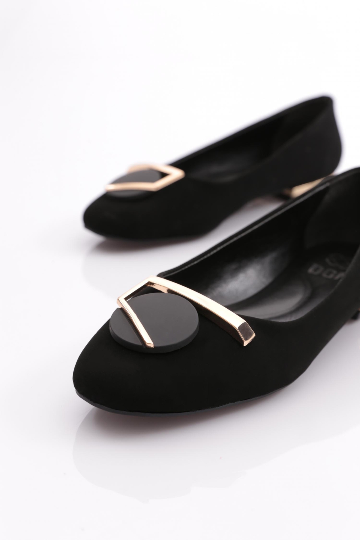 1713 Kadin Metal Tokali Babet - Görsel 5