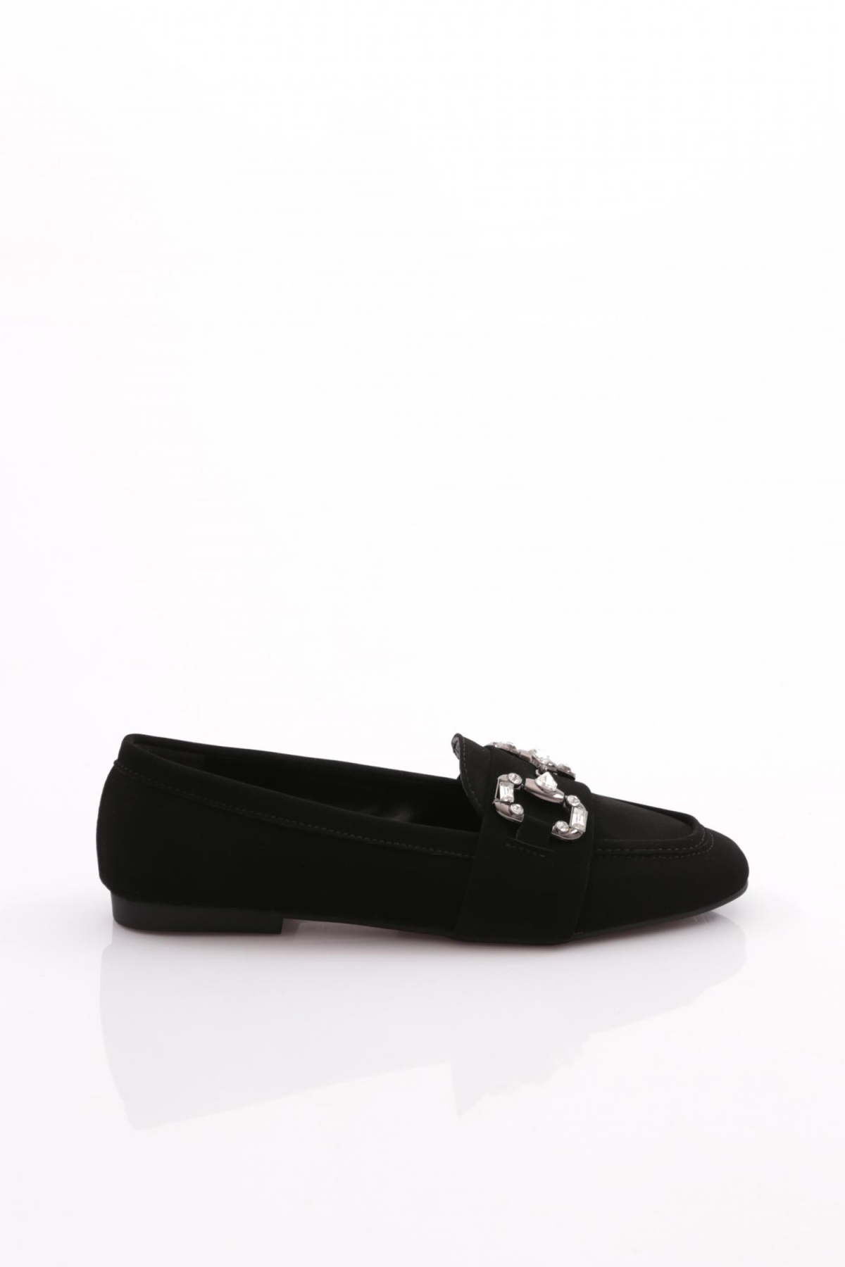 5004-23Y Kadin Kristal Tokali Loafer