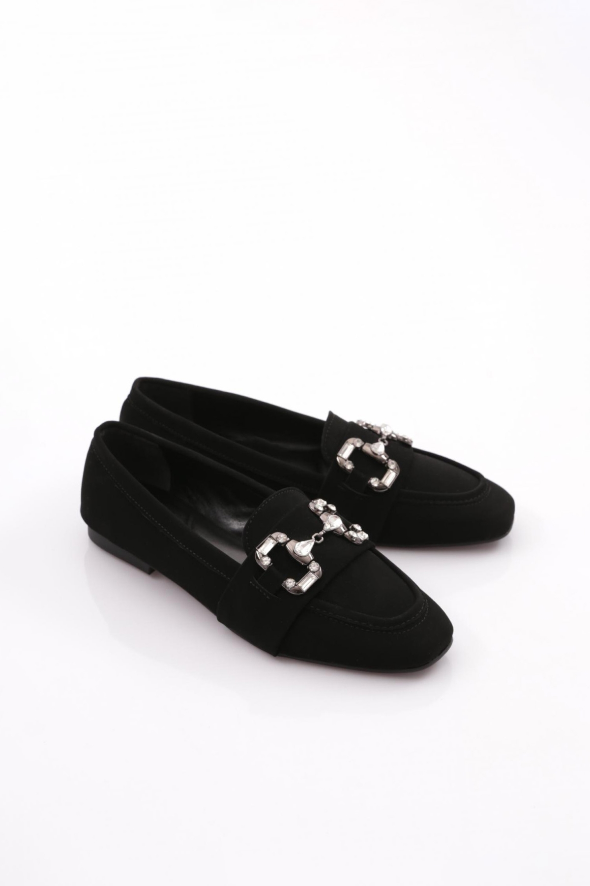 5004-23Y Kadin Kristal Tokali Loafer - Görsel 3