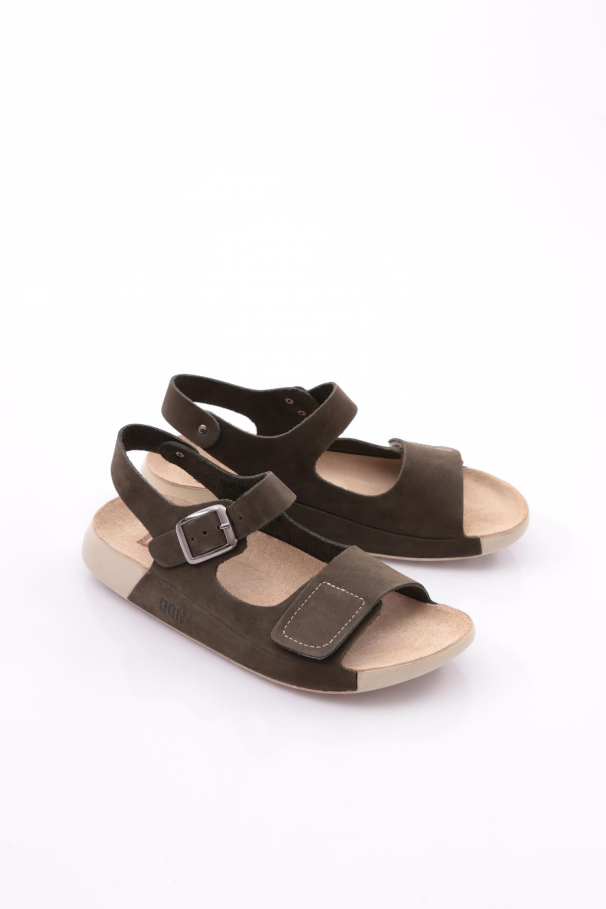 P28 Kadin Çift Bantli Sandalet - Görsel 3