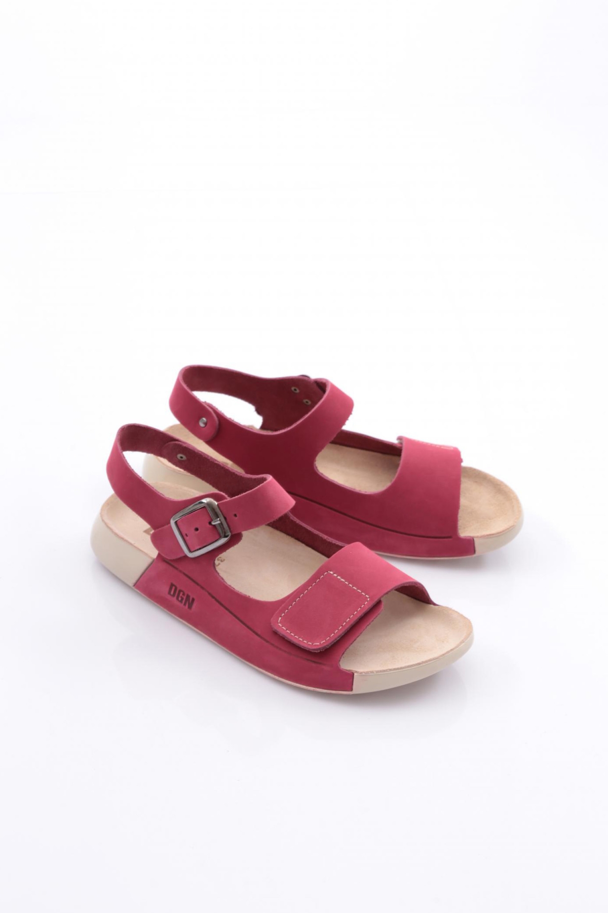 P28 Kadin Çift Bantli Sandalet - Görsel 3