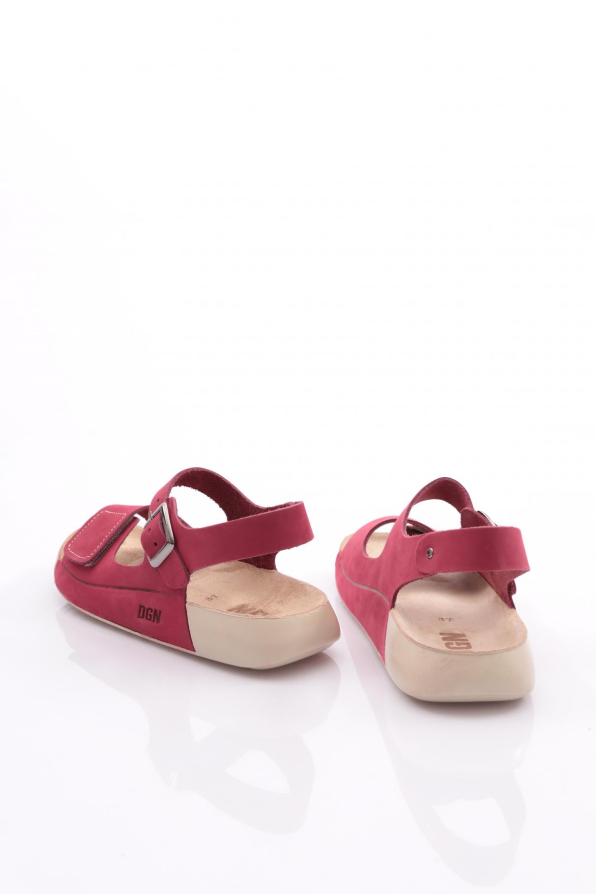 P28 Kadin Çift Bantli Sandalet - Görsel 4