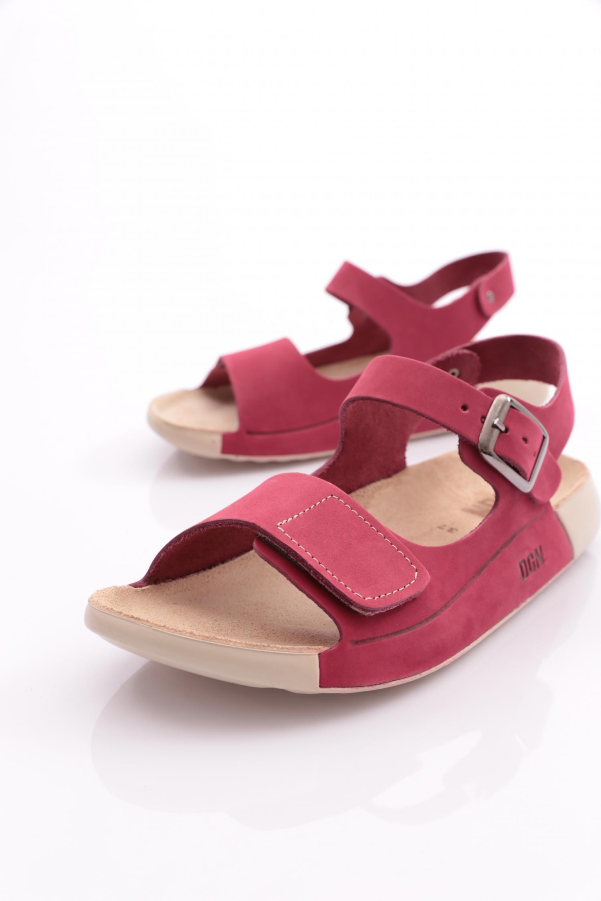 P28 Kadin Çift Bantli Sandalet - Görsel 5