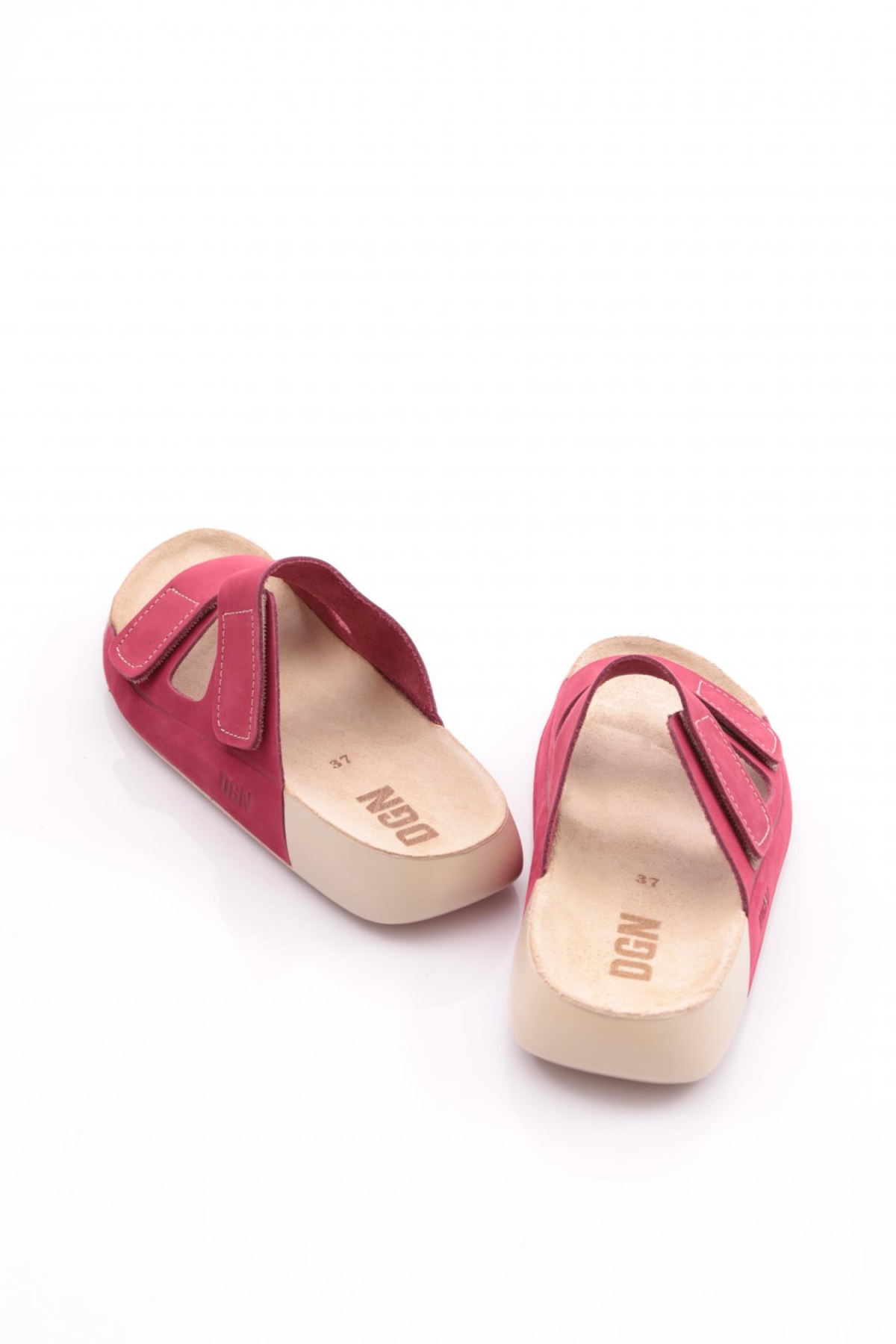 P27 Kadin Çift Bantli Terlik - Görsel 4