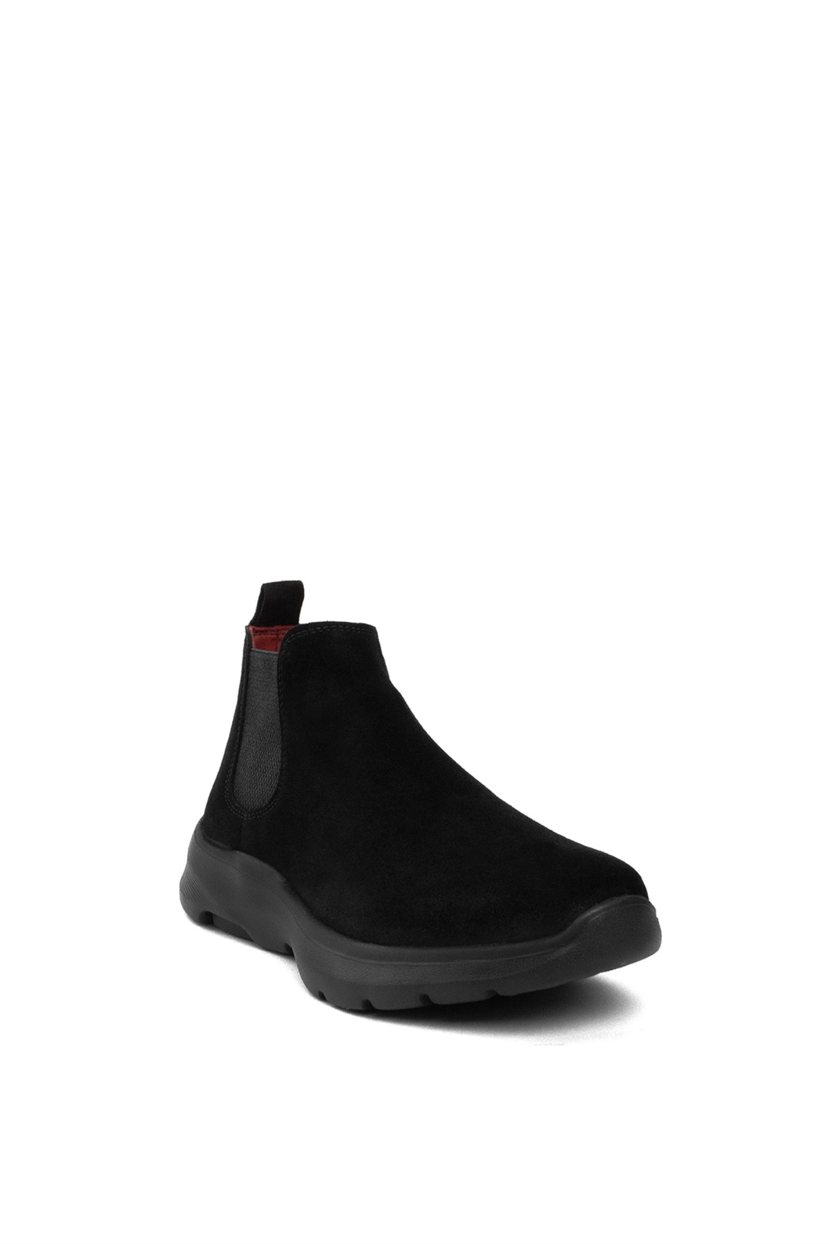 152-20399 Erkek Hakiki Deri Chelsea Bot Siyah - Görsel 3