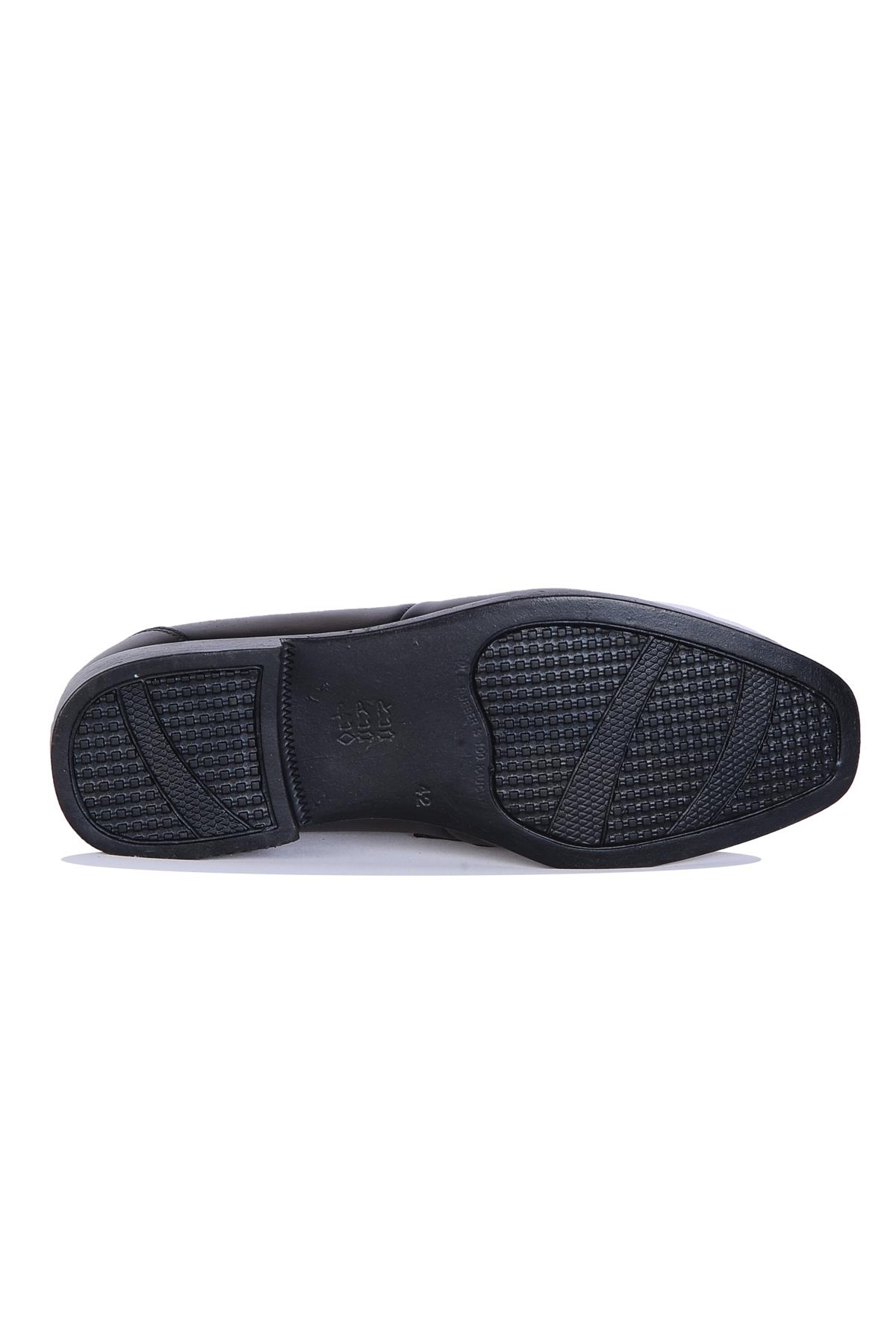 Mk-12 Işık Kahve %100 Deri Erkek Klasik Ayakkabı - Görsel 5