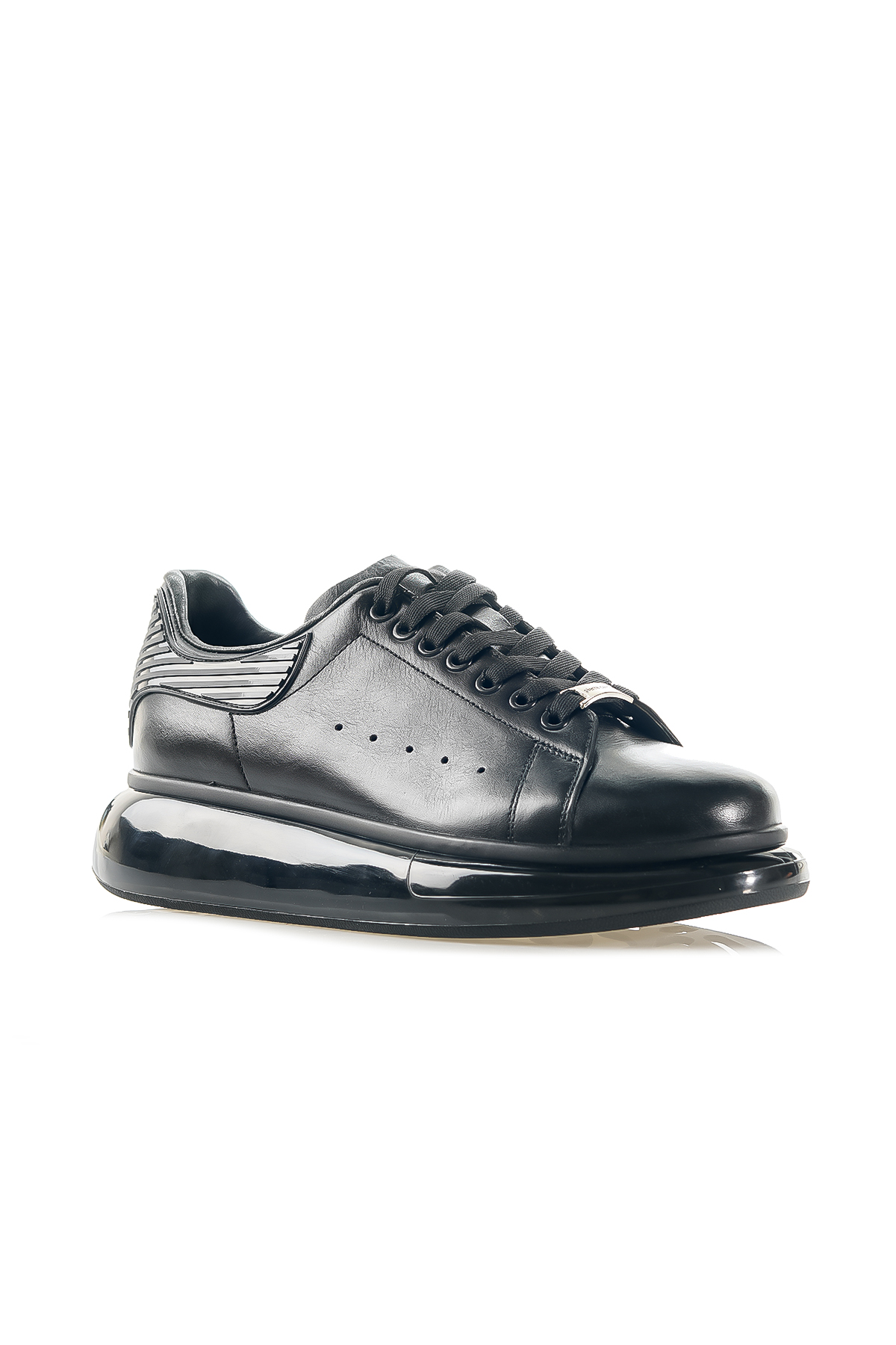 PİERRE CARDİN ERKEK HAKİKİ DERİ CASUAL GÜNLÜK AYAKKABI (40-44) 24Y 10205 M SİYAH - Görsel 5