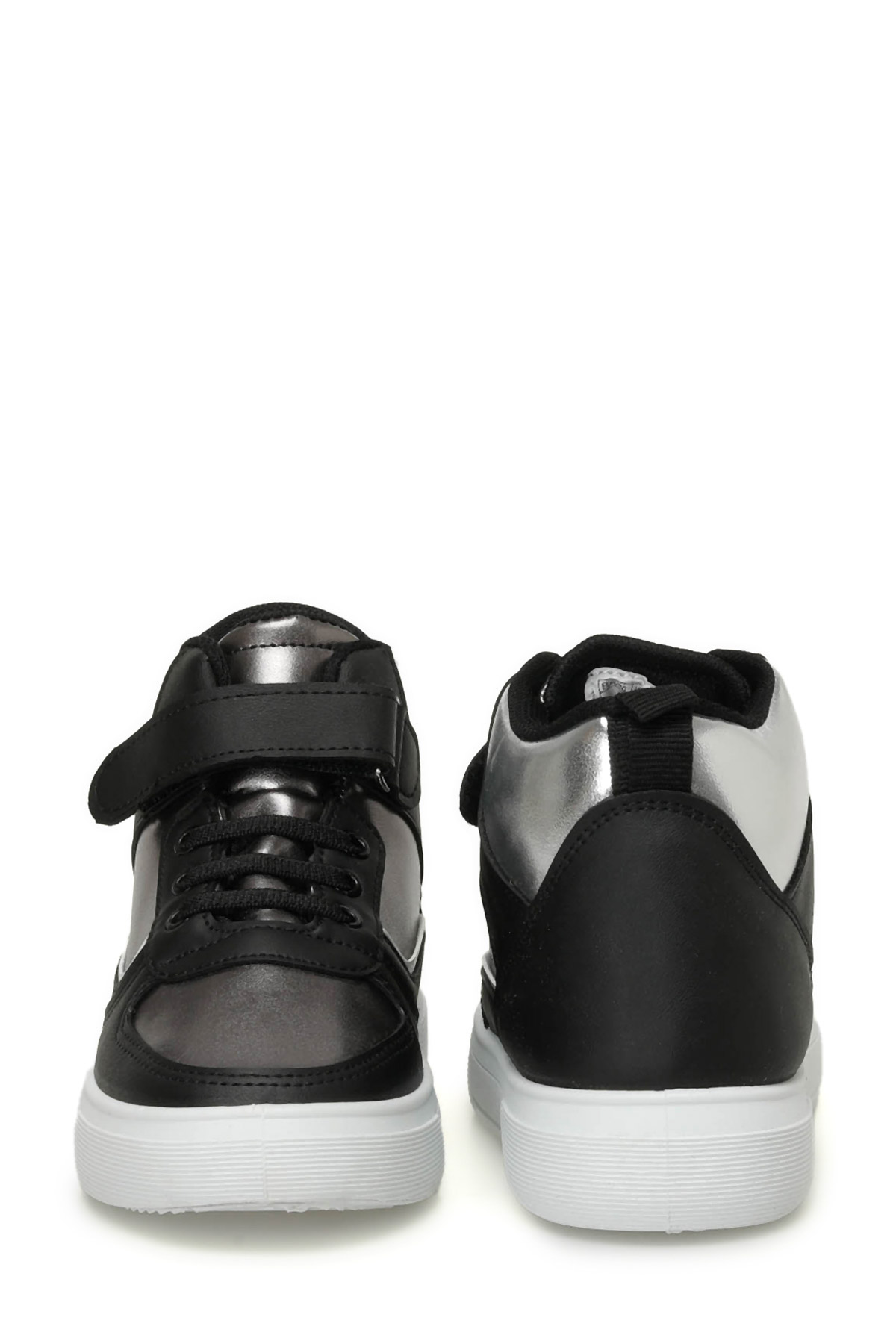 HUSTO.F4PR Siyah Kız Çocuk High Sneaker - Görsel 6