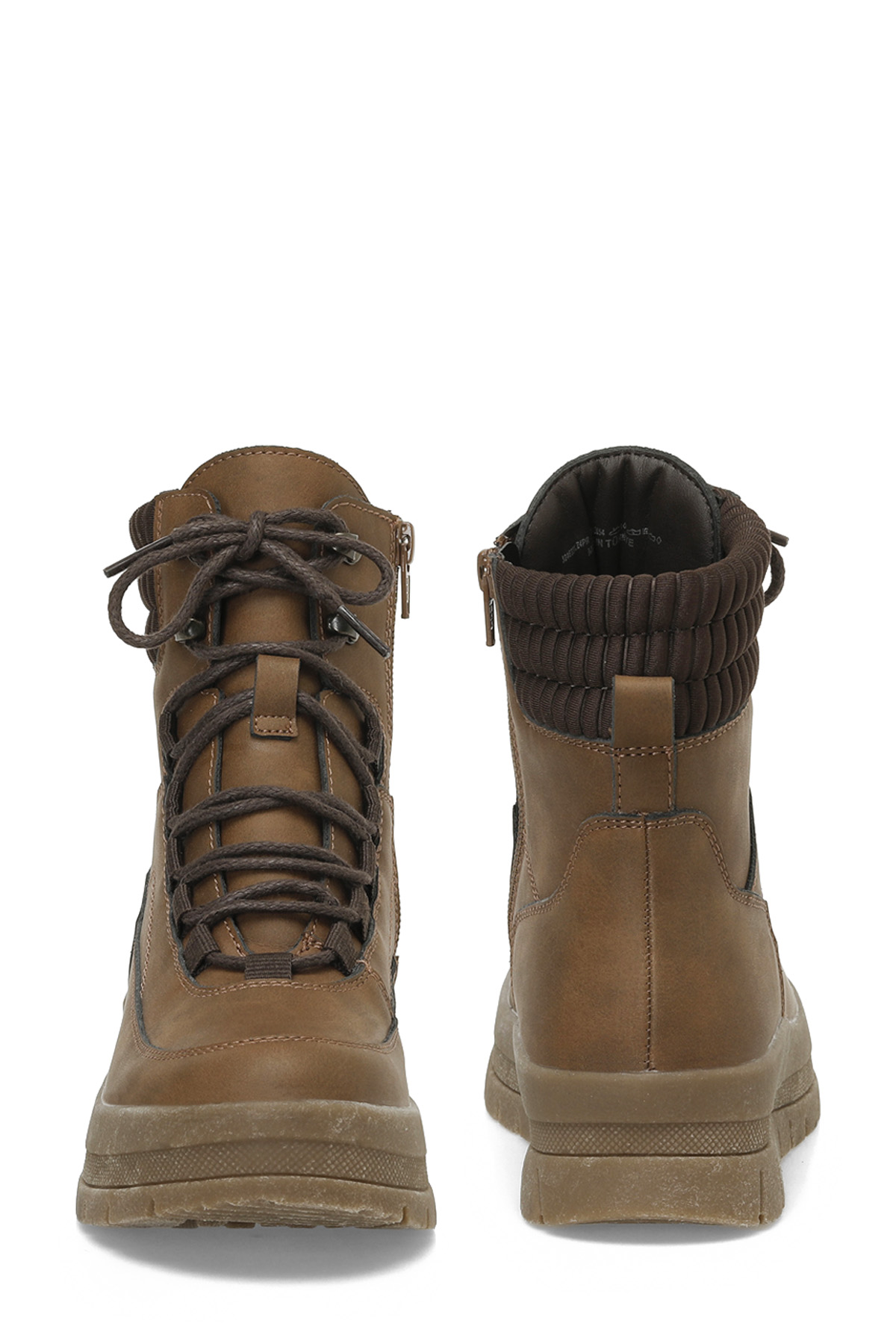 Polaris 324623N.Z 4PR Taba Kadın Kar Botu - Görsel 6