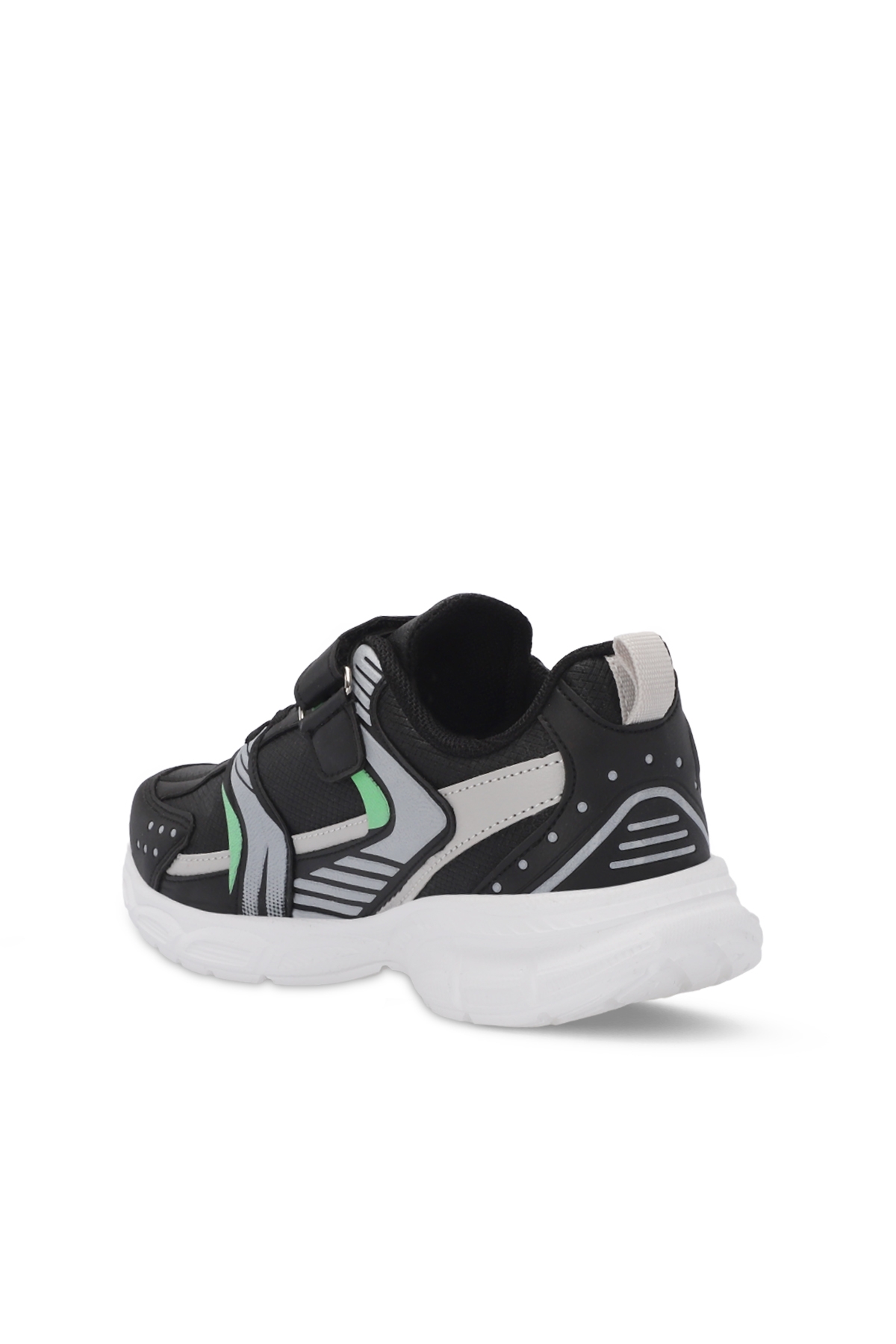 KENDALL Unisex Çocuk Sneaker Ayakkabı Siyah / Beyaz - Görsel 4