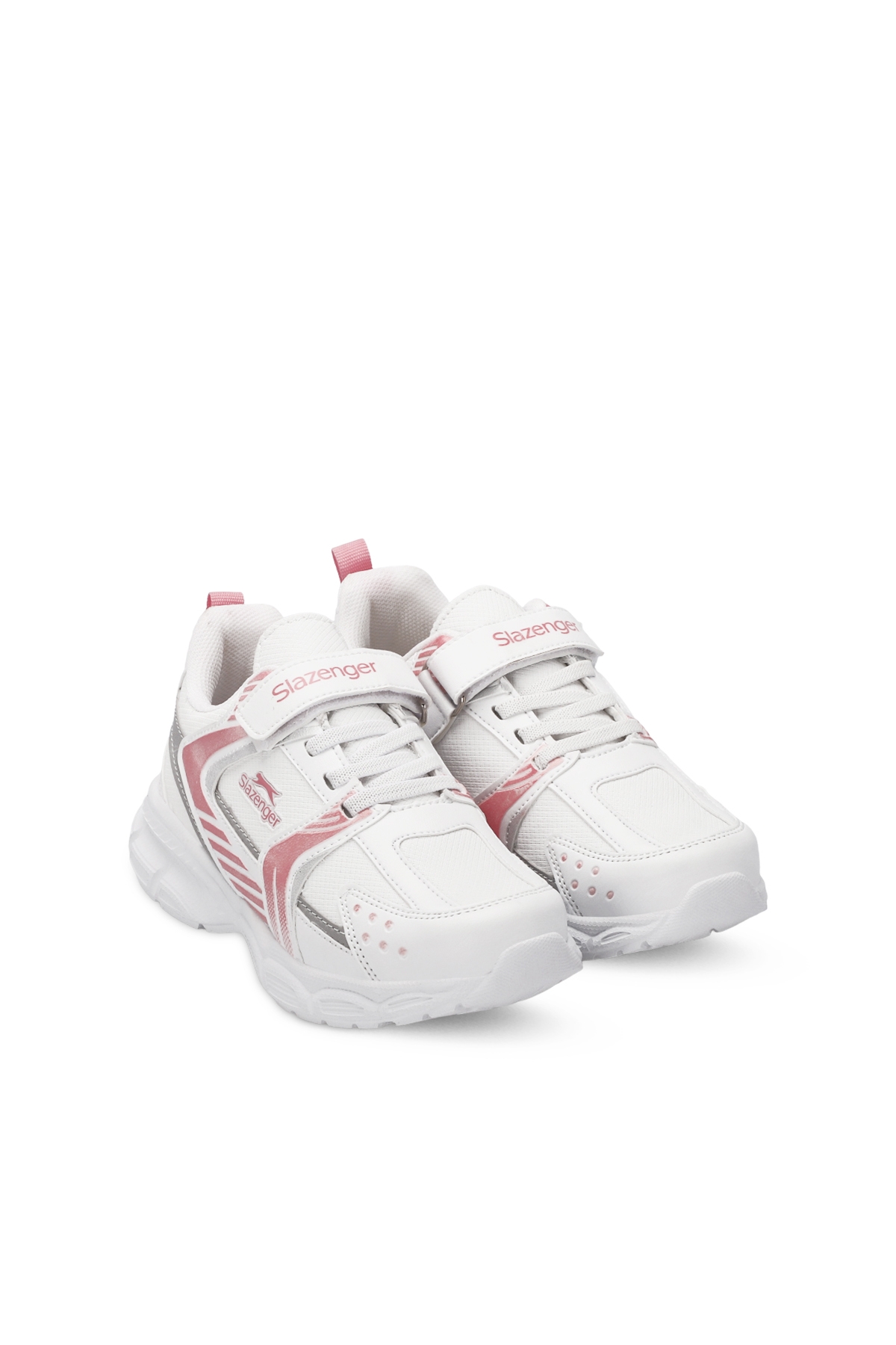 KENDALL Unisex Çocuk Sneaker Ayakkabı Beyaz / Pembe - Görsel 3