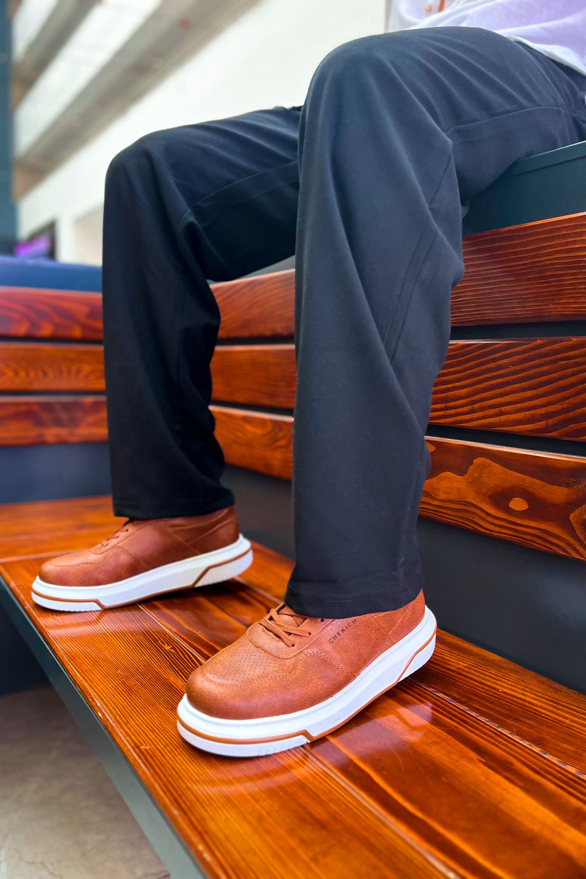 CH075 CBT Signature Erkek Ayakkabı TABA - Görsel 5