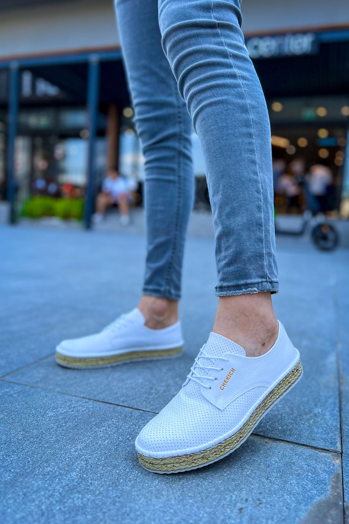 CH117 CBT Stamina Nuova Erkek Ayakkabı BEYAZ - Görsel 3