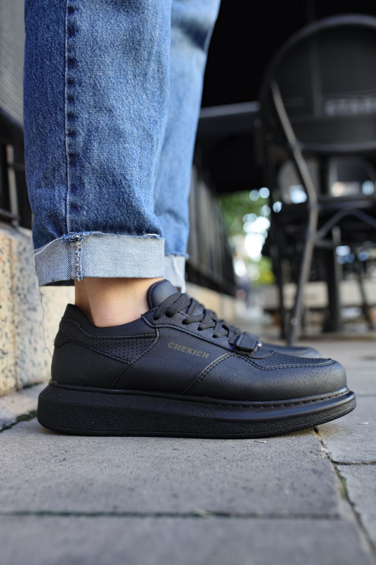 CH073 CST Flatline Erkek Ayakkabı SIYAH - Görsel 4