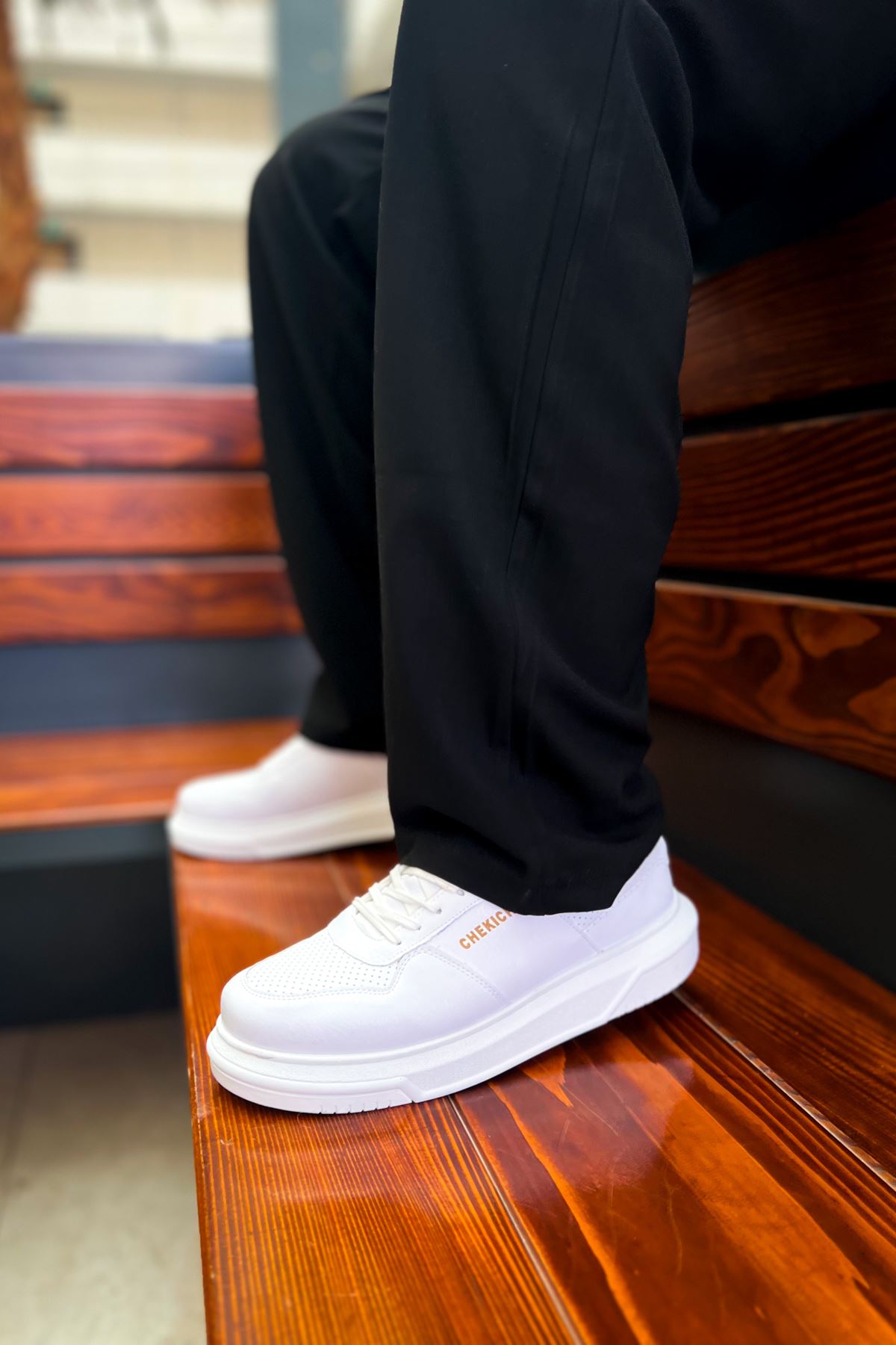 CH075 CBT Signature Erkek Ayakkabı BEYAZ - Görsel 2