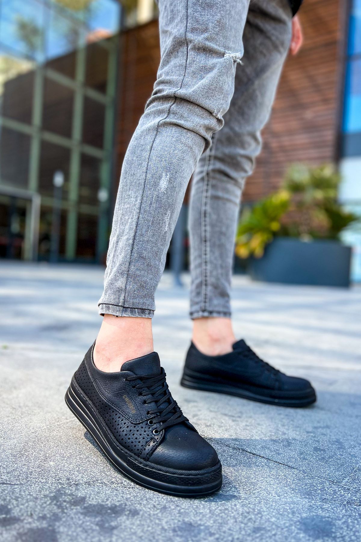 CH043 CST Cowien Erkek Ayakkabi SIYAH - Görsel 4