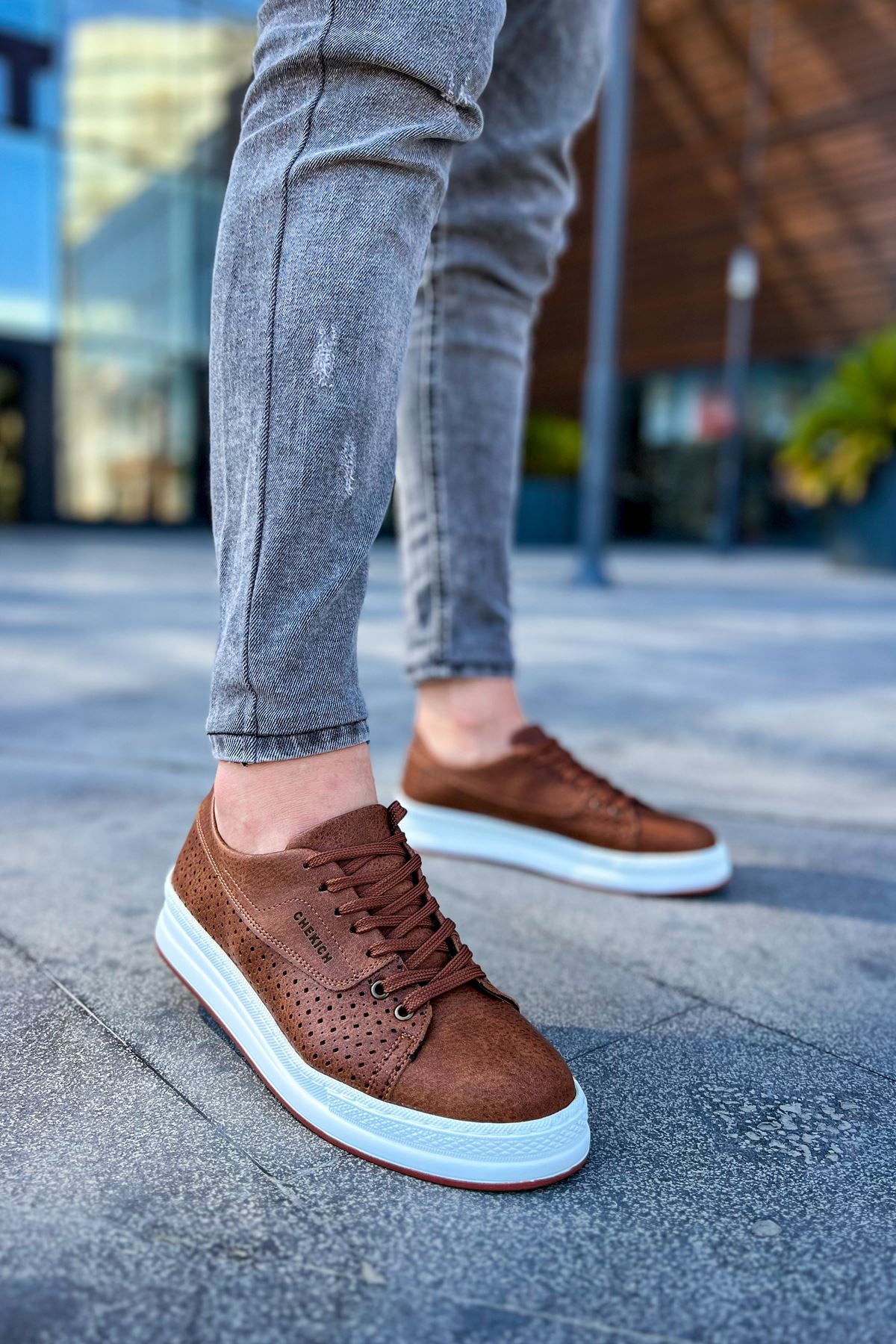 CH043 CBT Cowien Erkek Ayakkabi TABA - Görsel 2