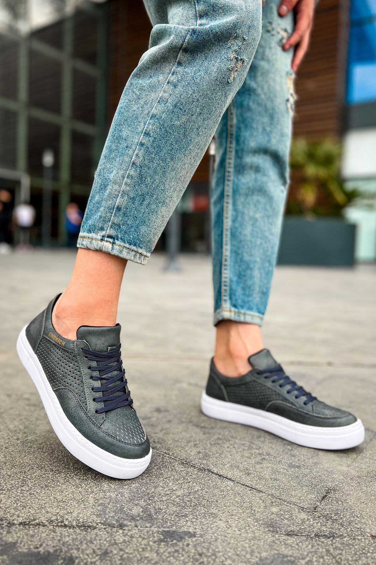 CH015 CBT First Edition Erkek Ayakkabı ANTRASIT - Görsel 5