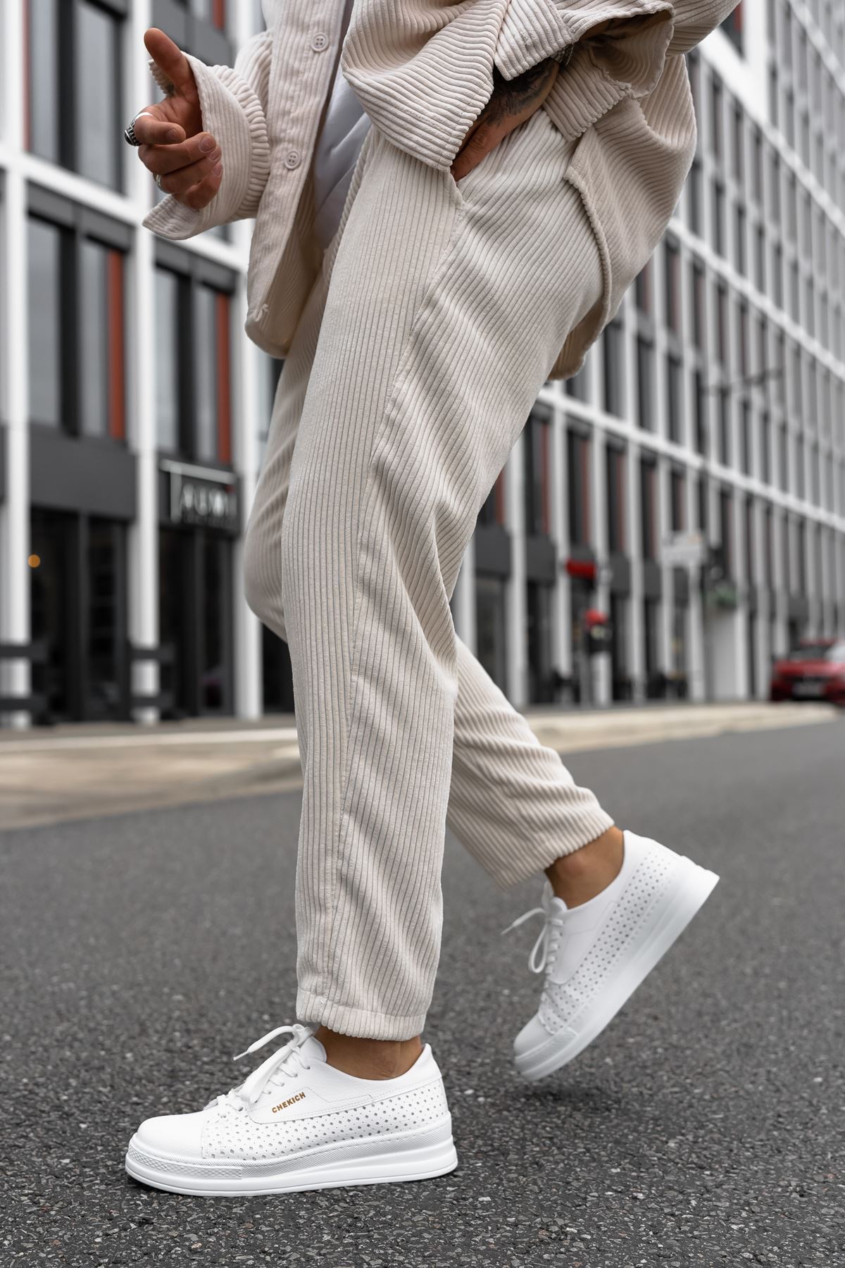 CH043 CBT Cowien Erkek Ayakkabi BEYAZ - Görsel 3