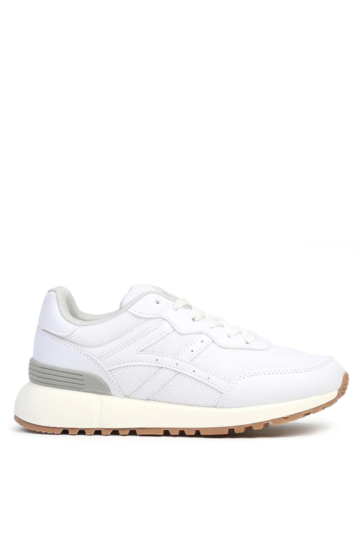 30984 Kadın Sneaker Ayakkabı 4K Beyaz - Görsel 2