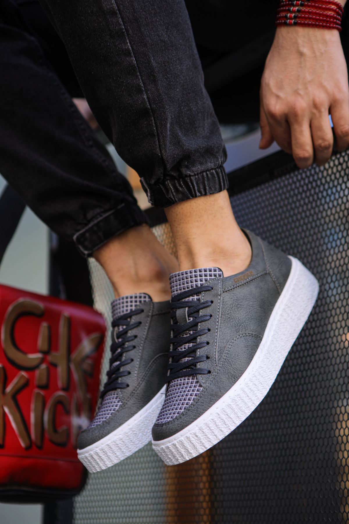 CH017 FBT Pyramid Erkek Ayakkabı ANTRASIT - Görsel 2