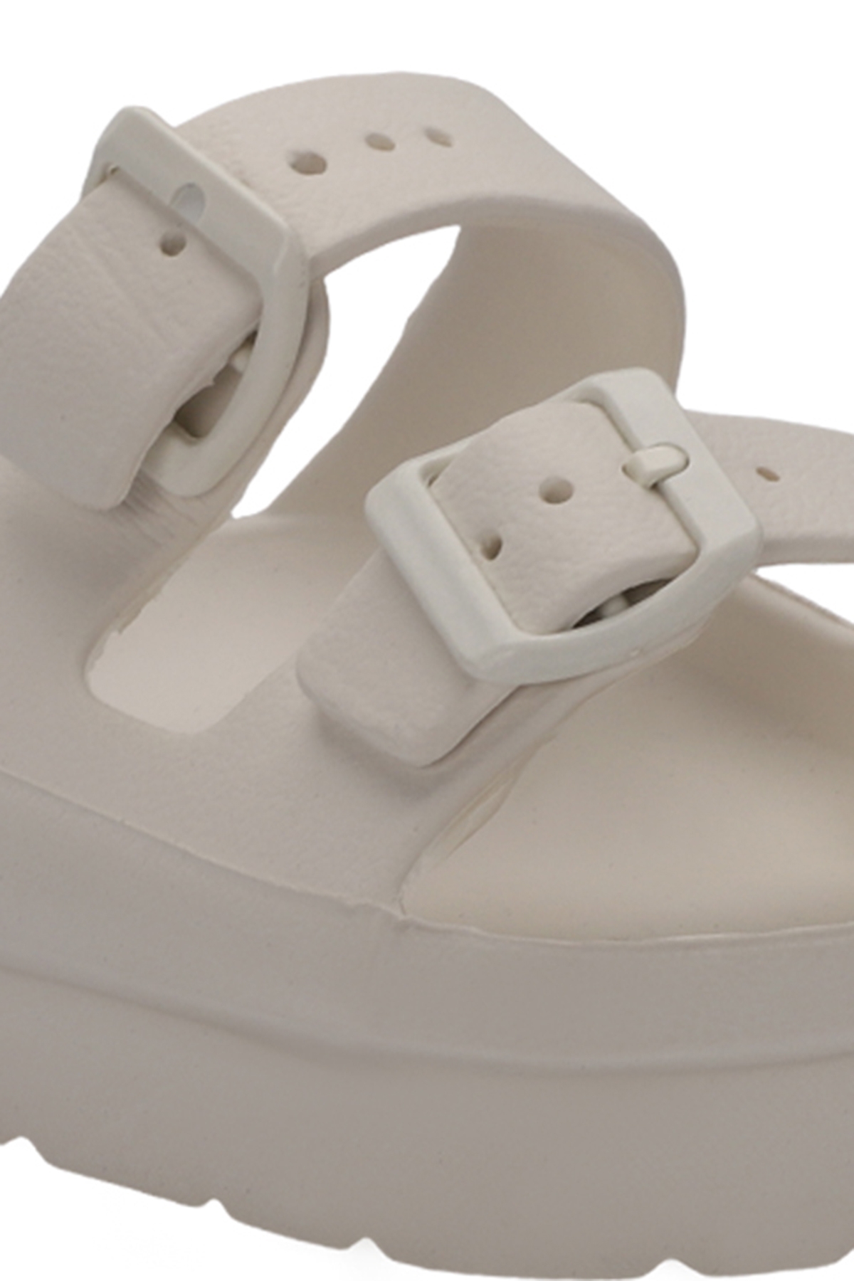 JAYNE Kadın Terlik Kırık Beyaz - Görsel 5