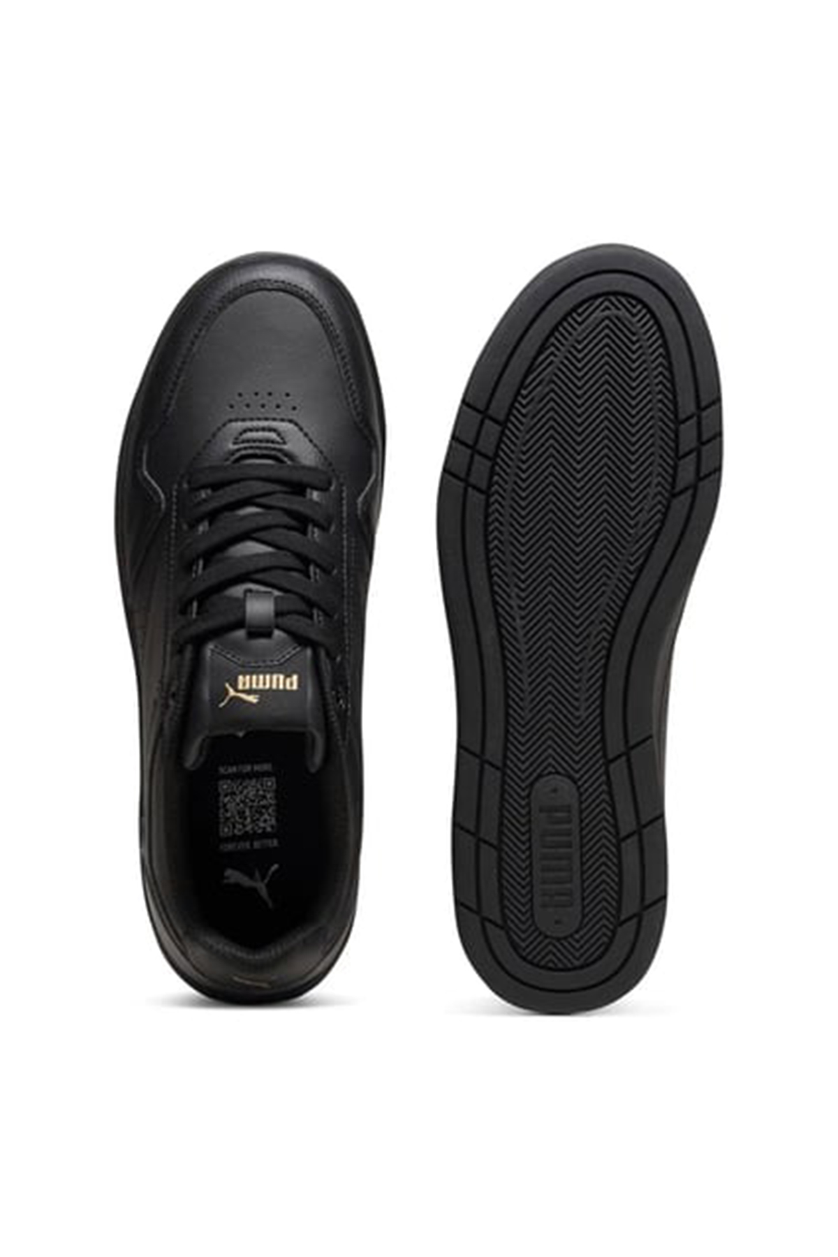 Court Classic Unisex Sneaker Ayakkabı Siyah - Görsel 4