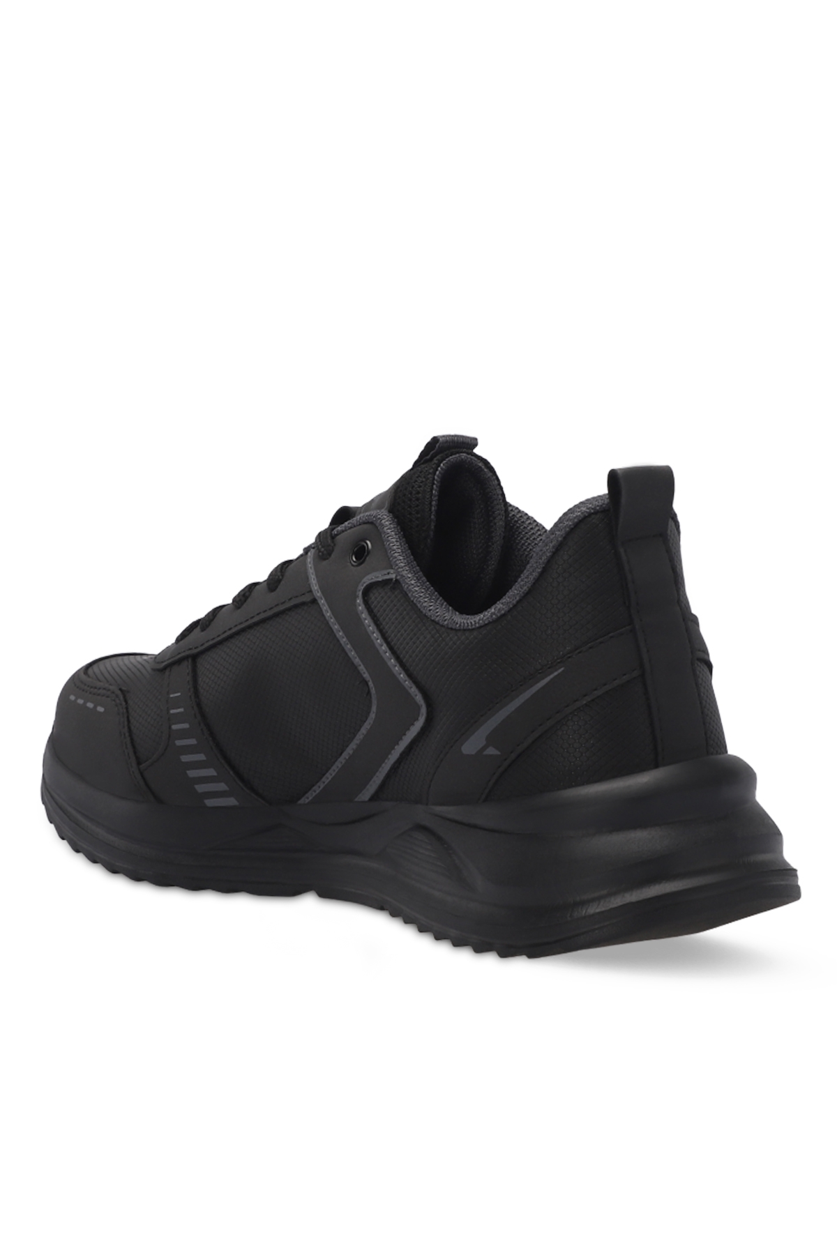 GOLDEN I Kadın Sneaker Ayakkabı Siyah / Siyah - Görsel 4