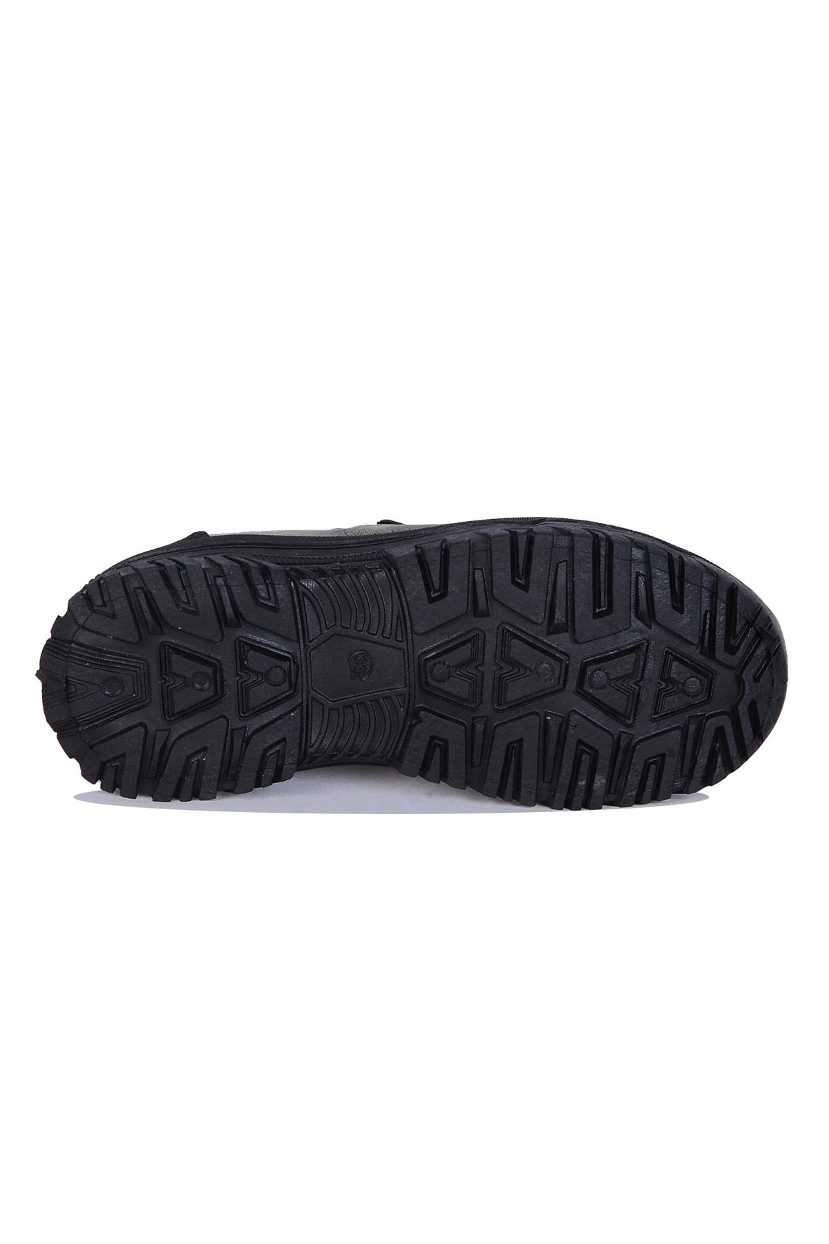 Skuaıter Blm-5090 Haki Cırtlı Erkek Çocuk Kışlık Spor Ayakkabı - Görsel 5