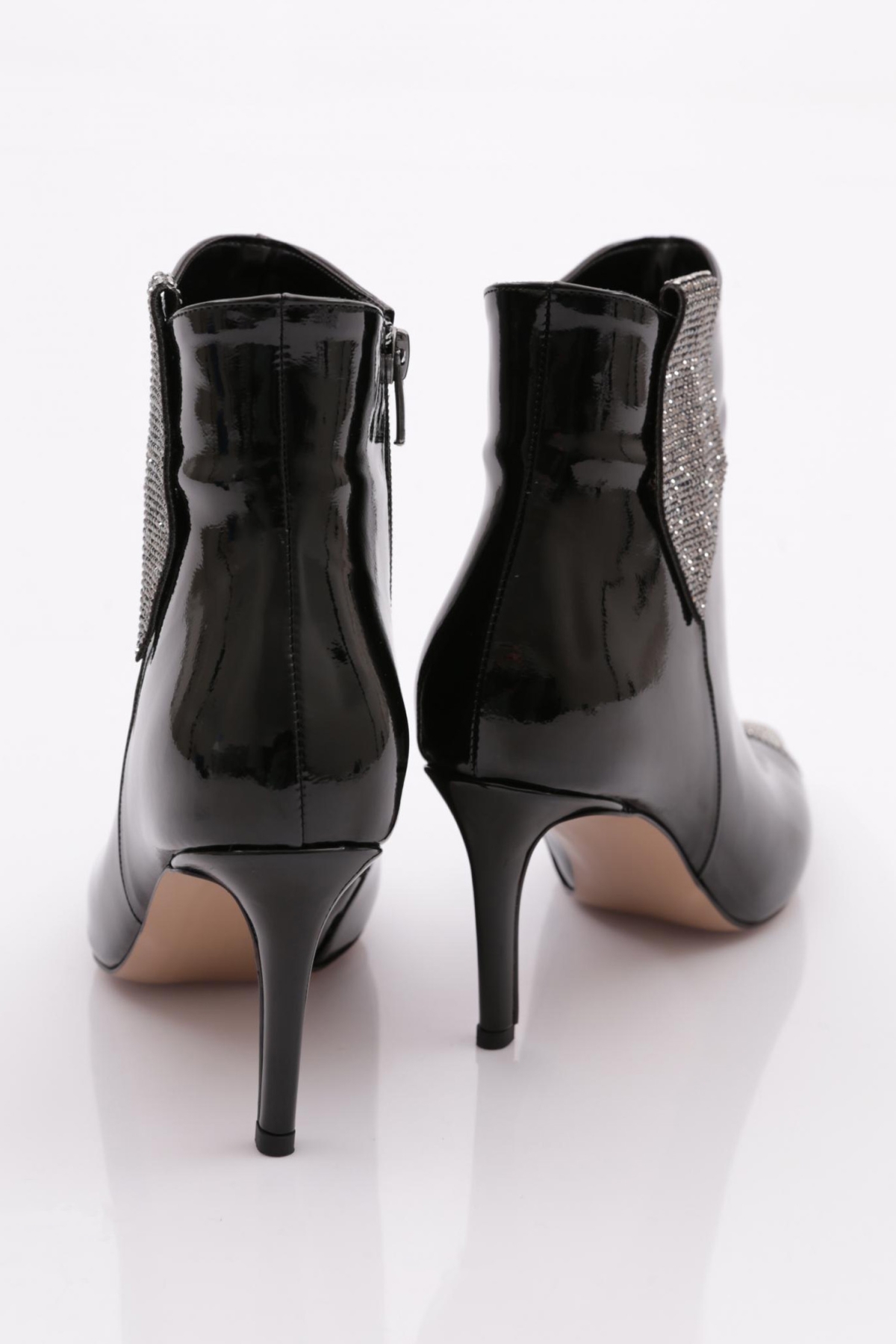 602 Kadin Topuklu Bot - Görsel 4