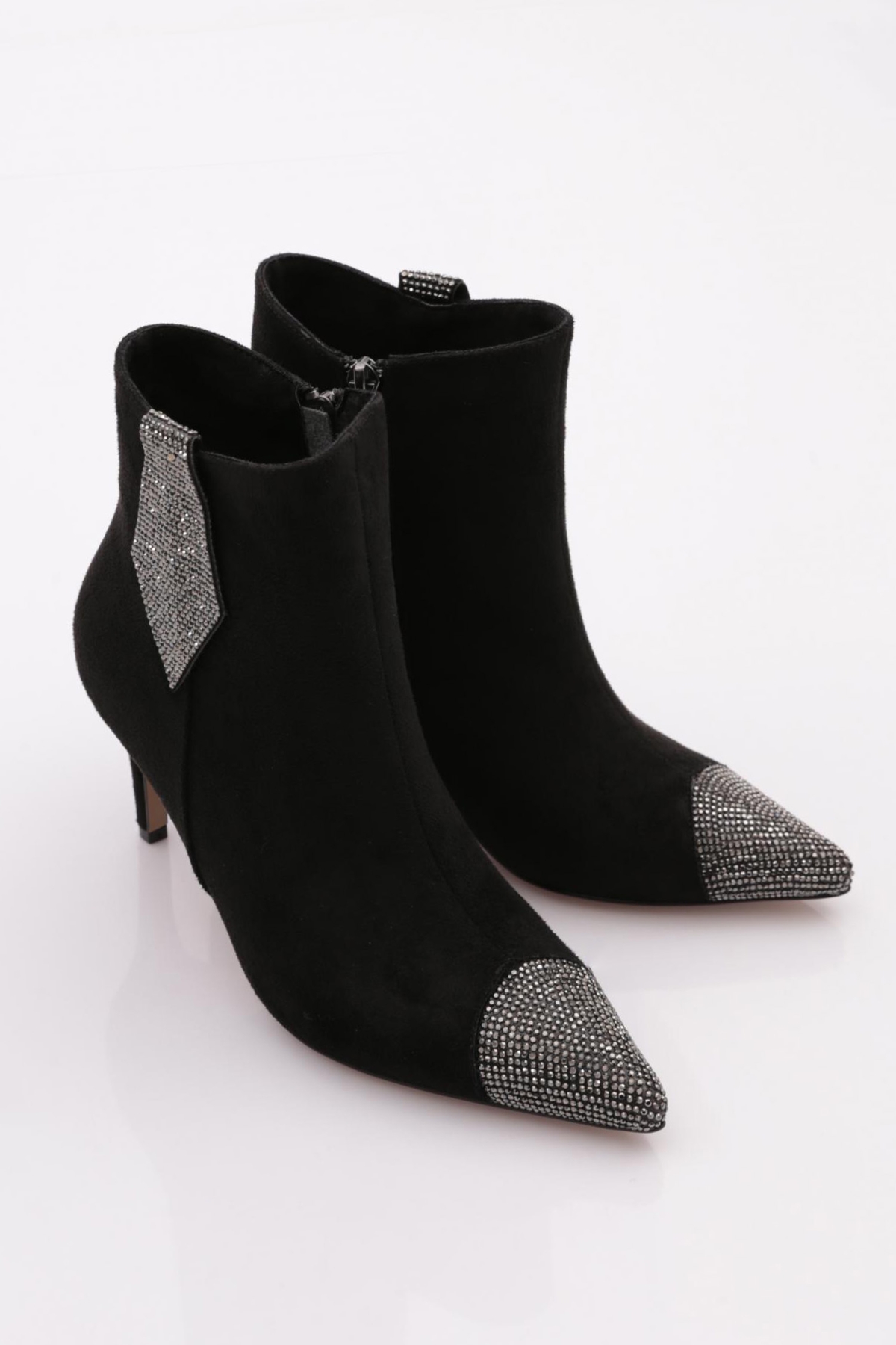 602 Kadin Topuklu Bot - Görsel 3