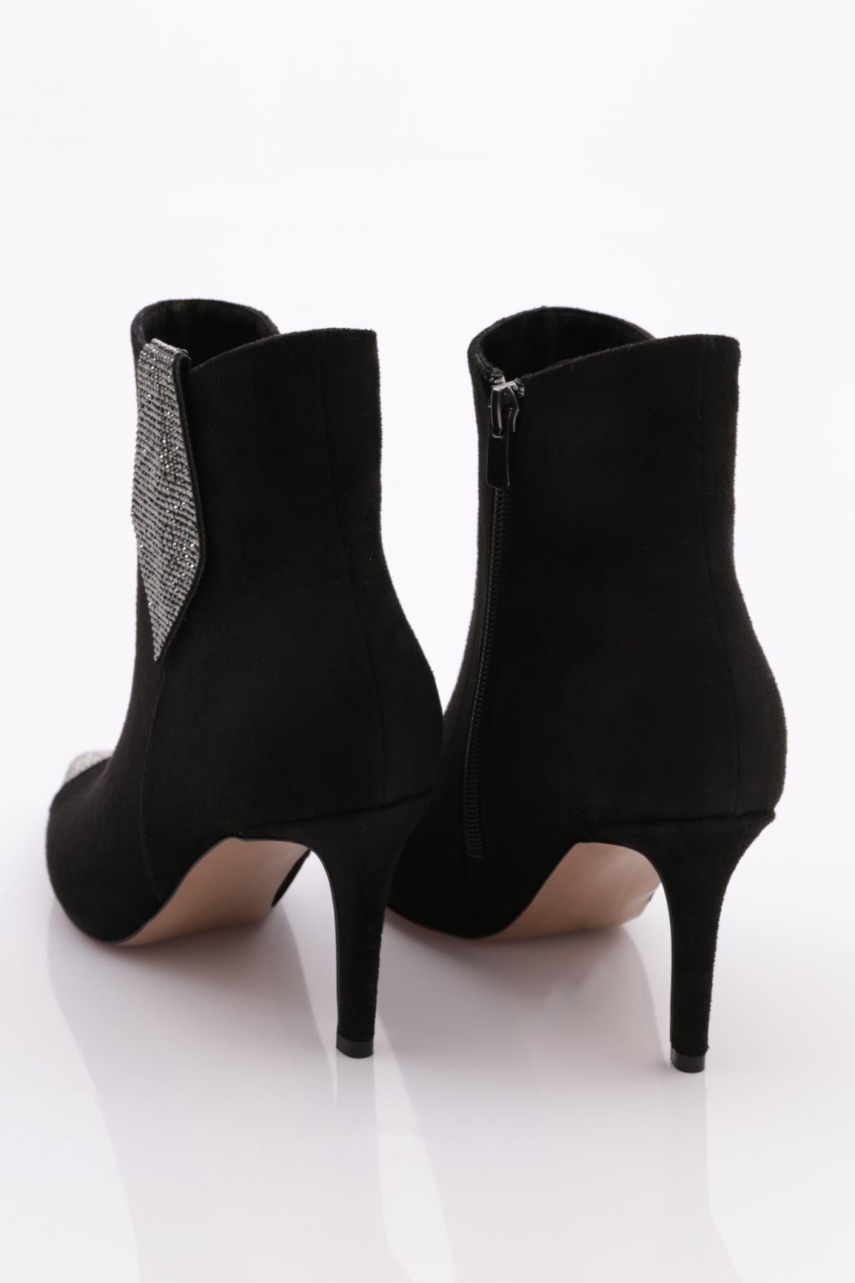 602 Kadin Topuklu Bot - Görsel 4